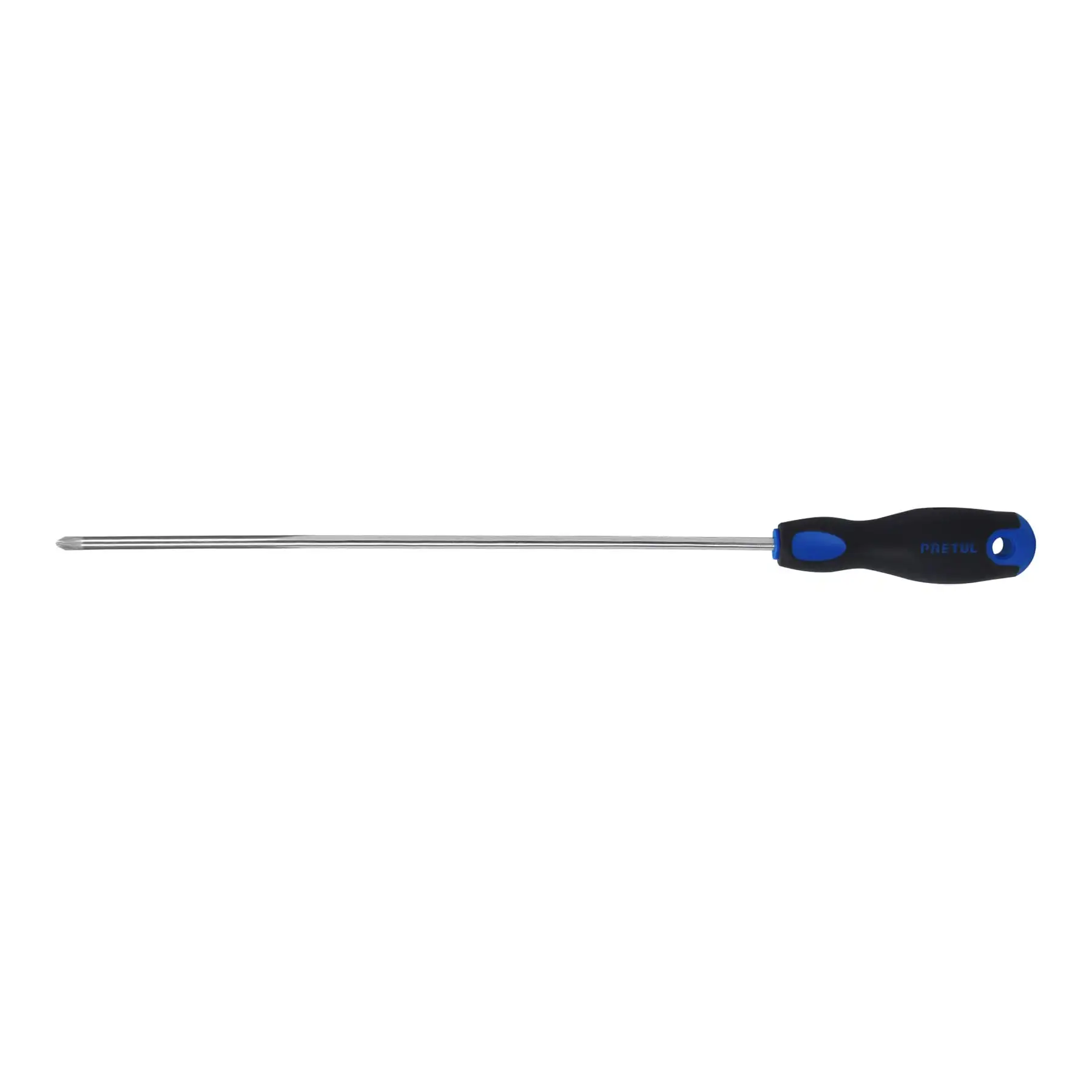 Desarmador de cruz 1/4' x 12' mango Comfort Grip, PRETUL