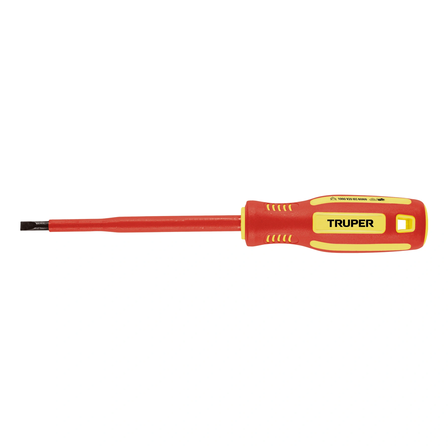Desarmador dieléctrico plano 7/32' x 5', TRUPER