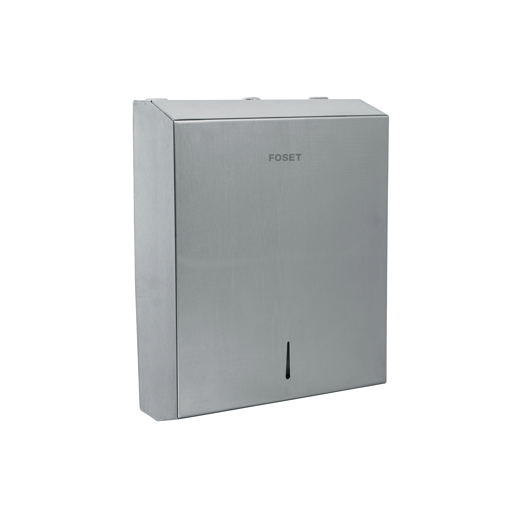 Dispensador de acero inox. para toallas de papel, FOSET