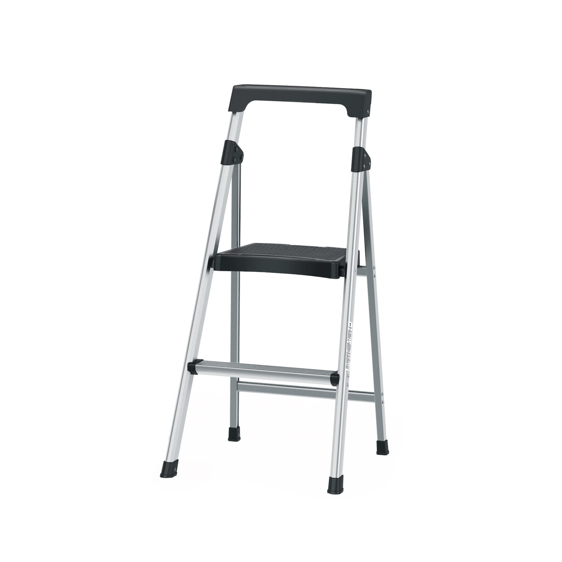 Escalerilla tubular plegable, 2 peldaños, aluminio, TRUPER