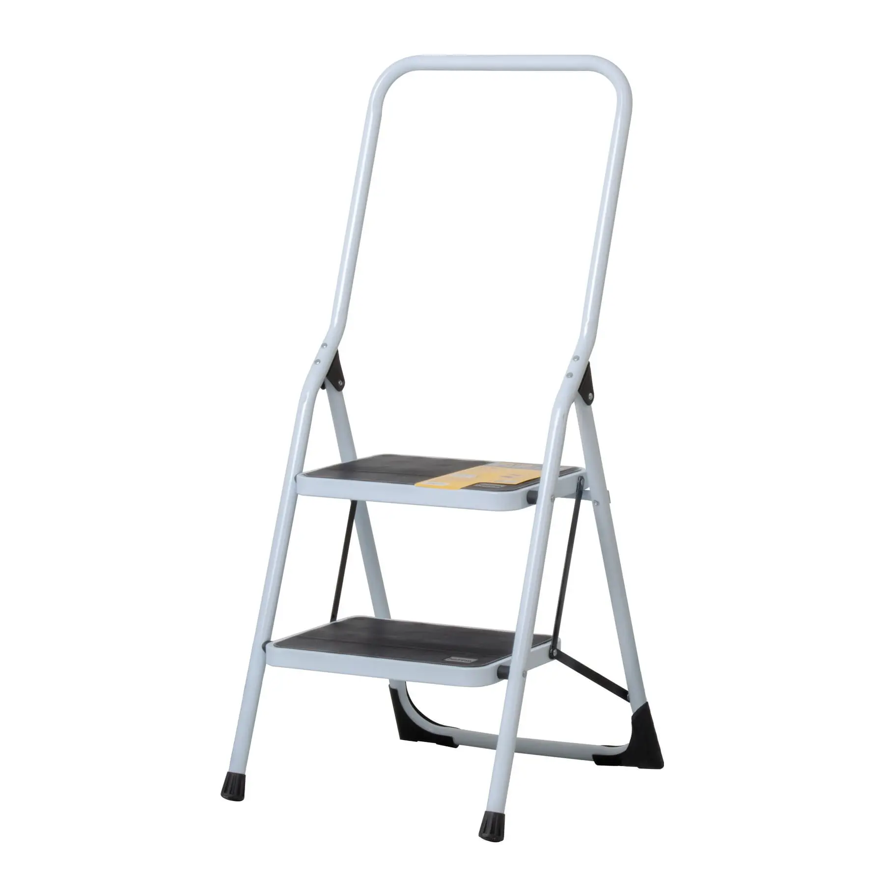 Escalerilla tubular, plegable, 2 peldaños con barandal(DESC)