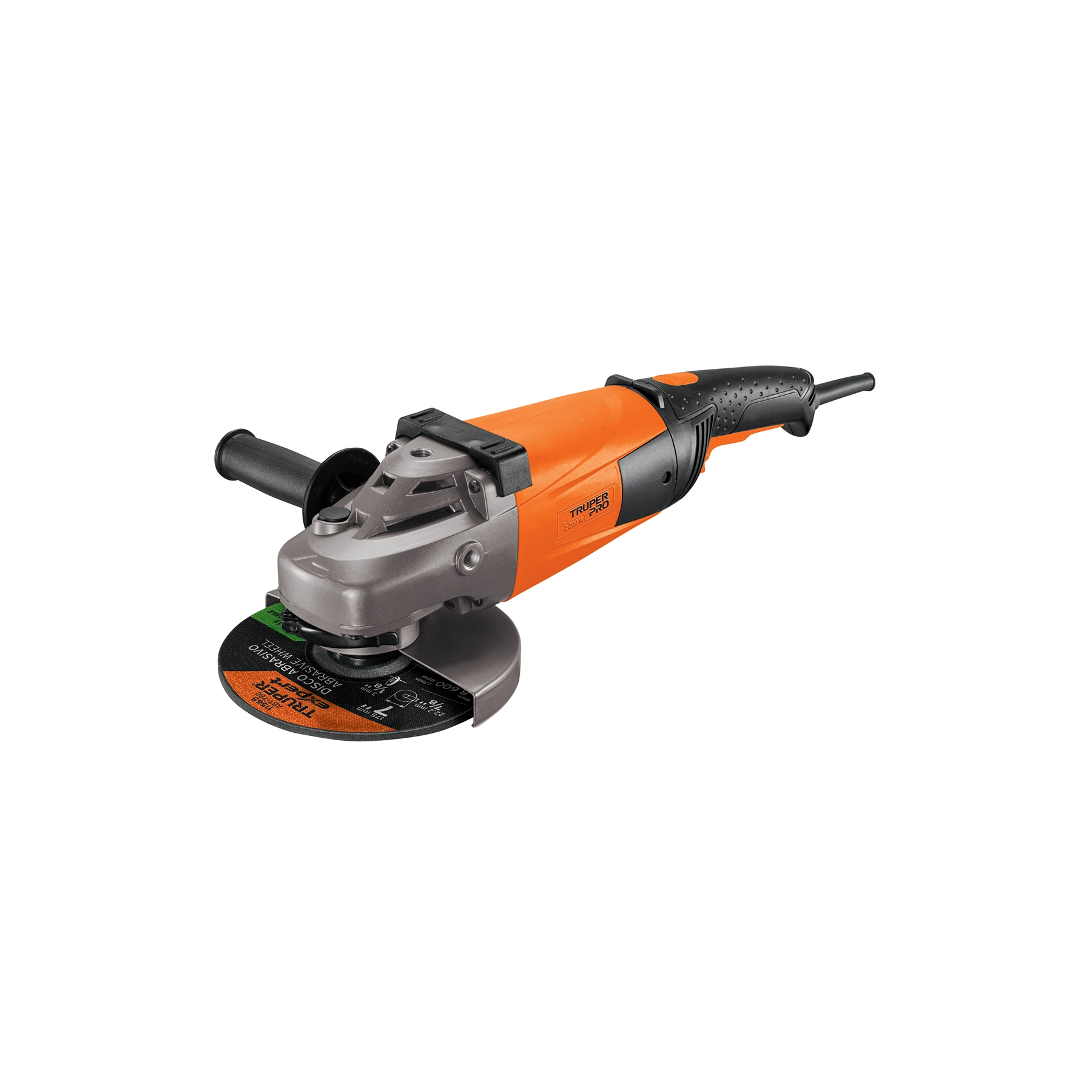 Esmeriladora angular 7', 2200W, TRUPER PRO