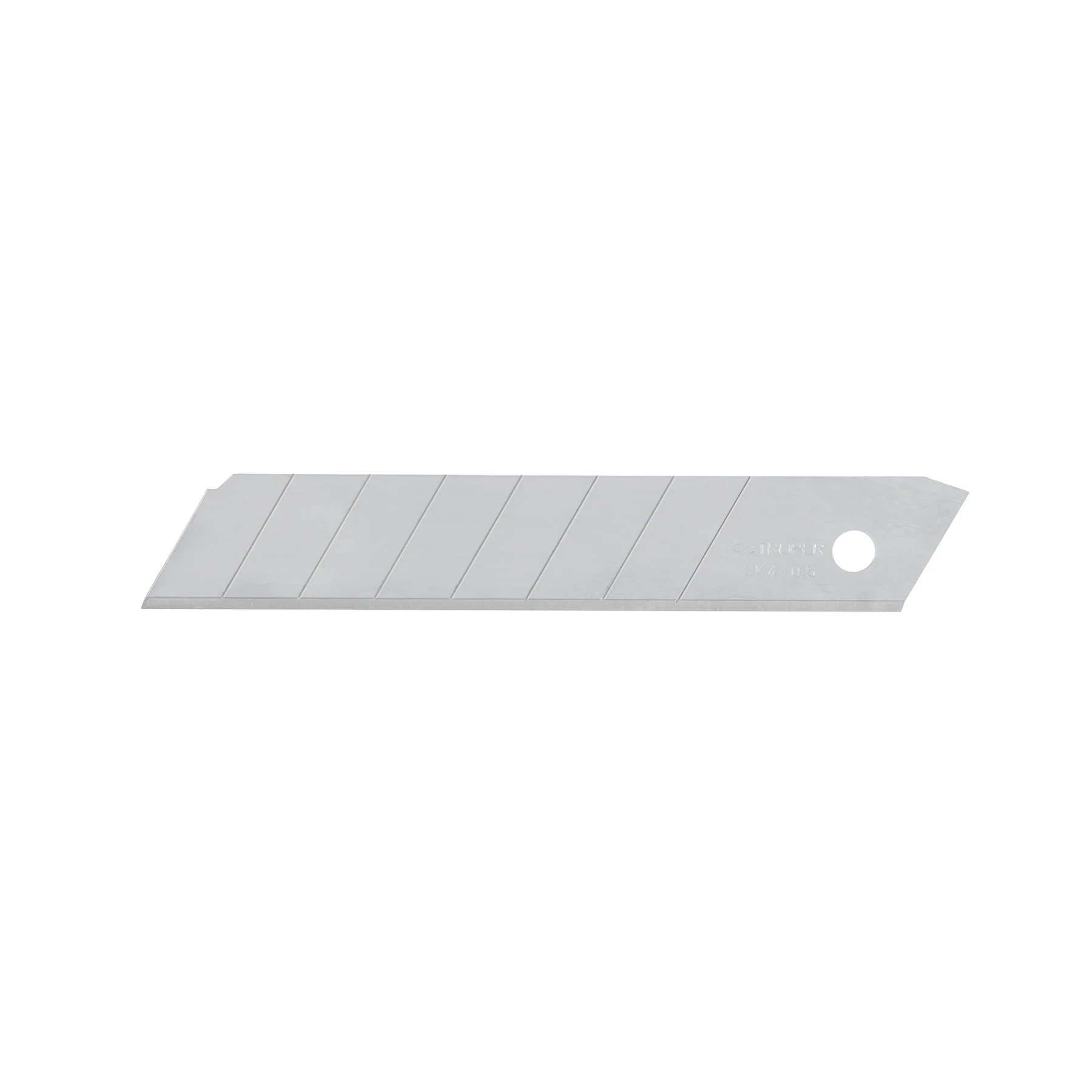 Estuche con 10 cuchillas SK4 de 18 mm para cutter, TRUPER