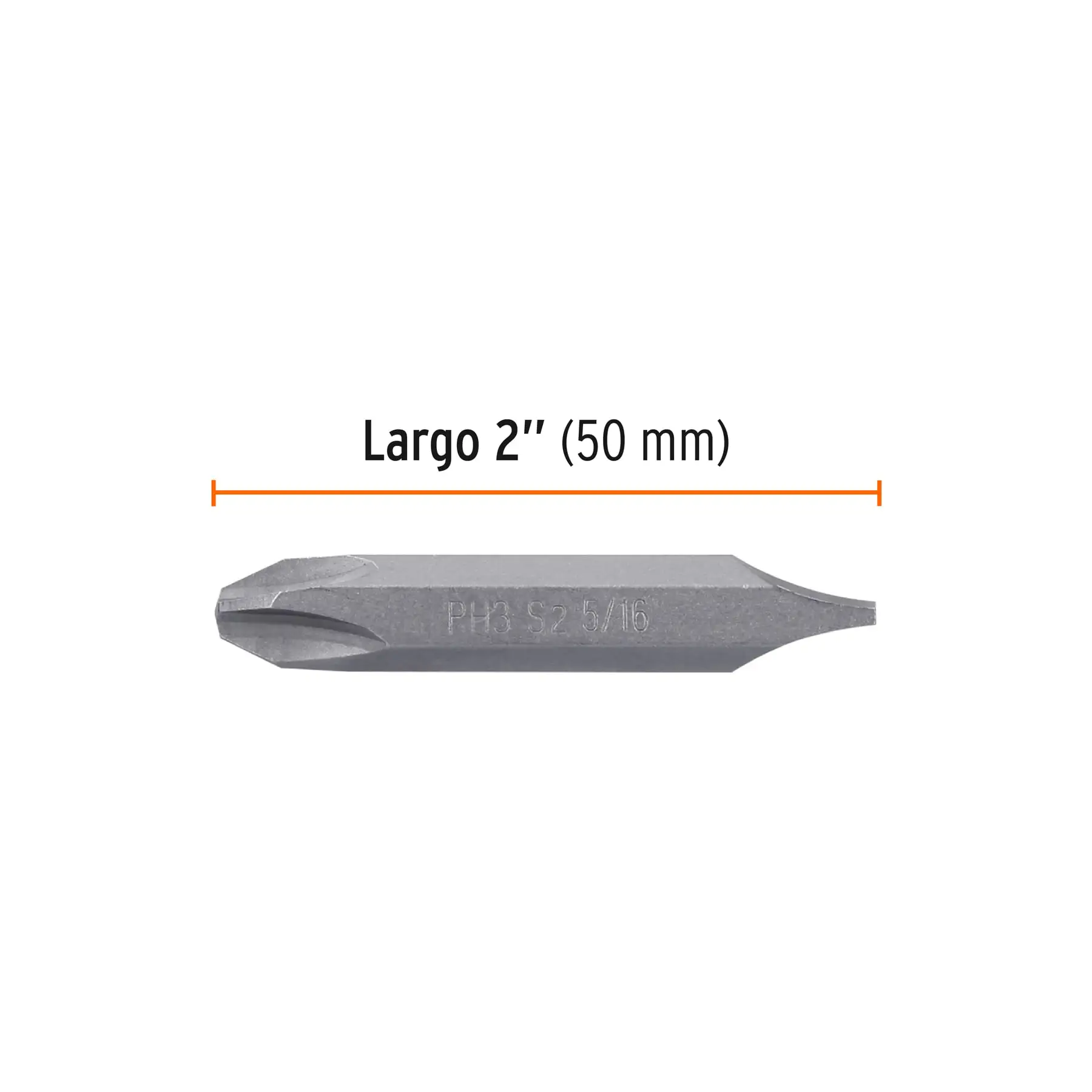 Estuche con 5 puntas dobles PH3 y 5/16' largo 2', EXPERT