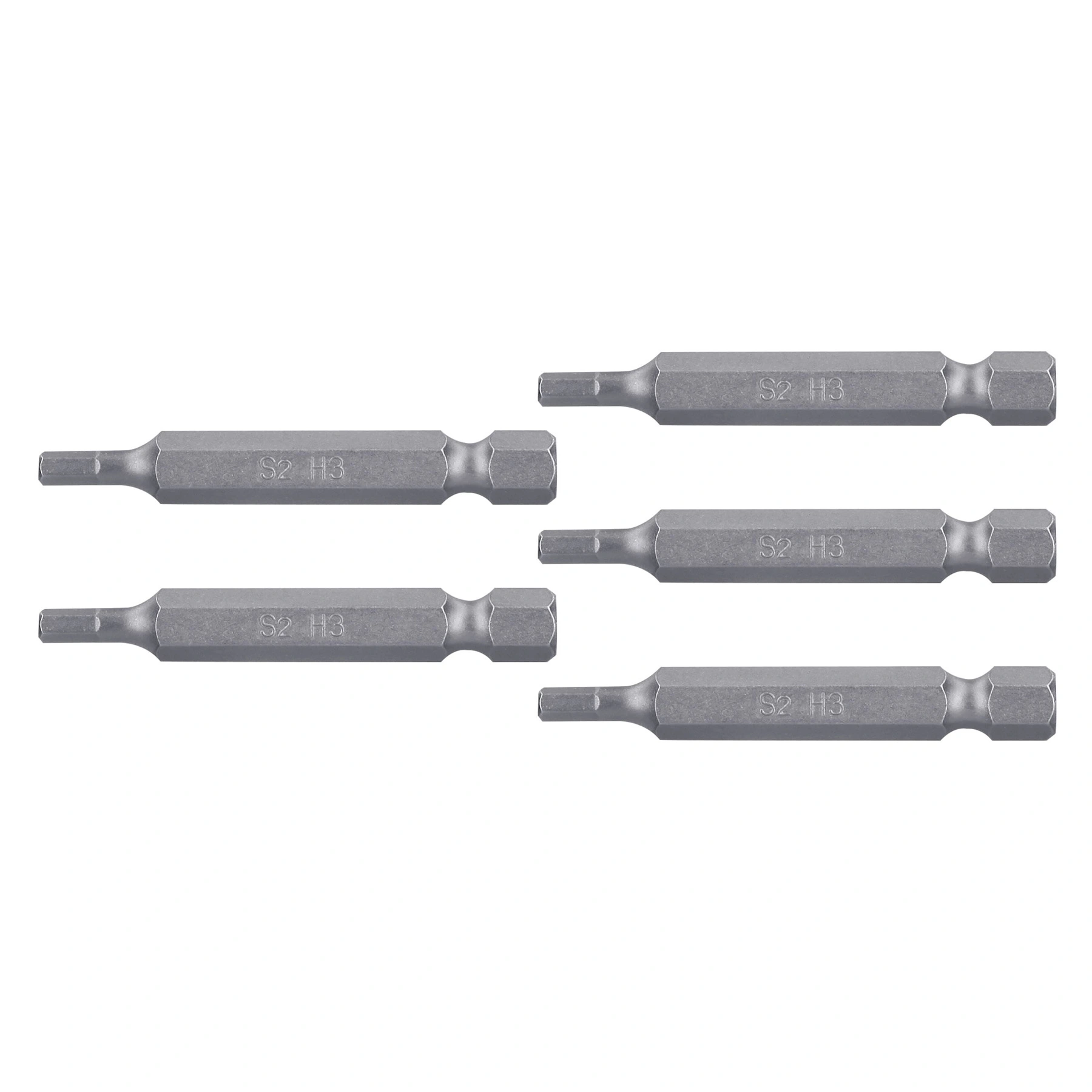 Estuche con 5 puntas hexagonales de 3 mm largo 2', EXPERT