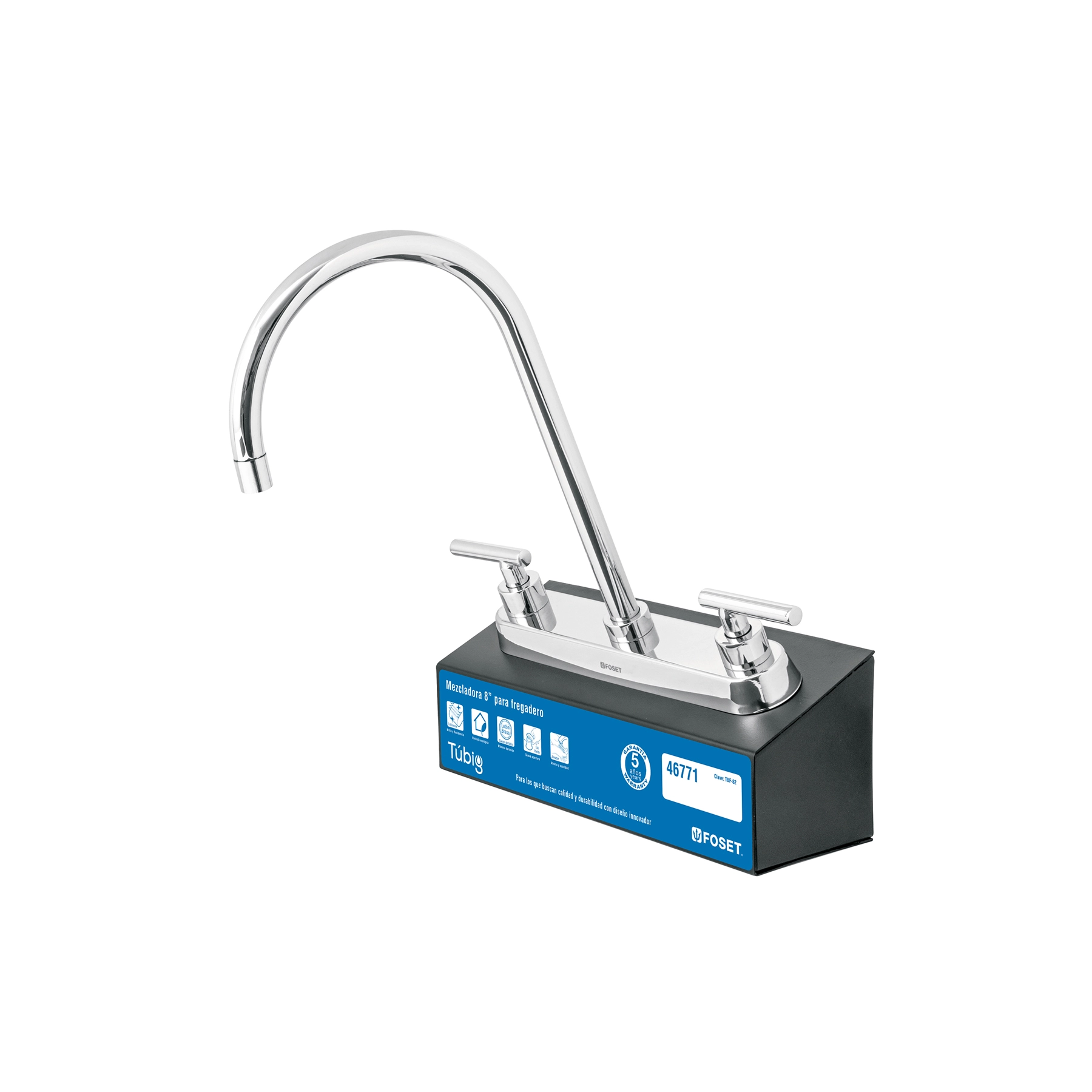 Exhibidor con mezcladora TBF-82, FOSET