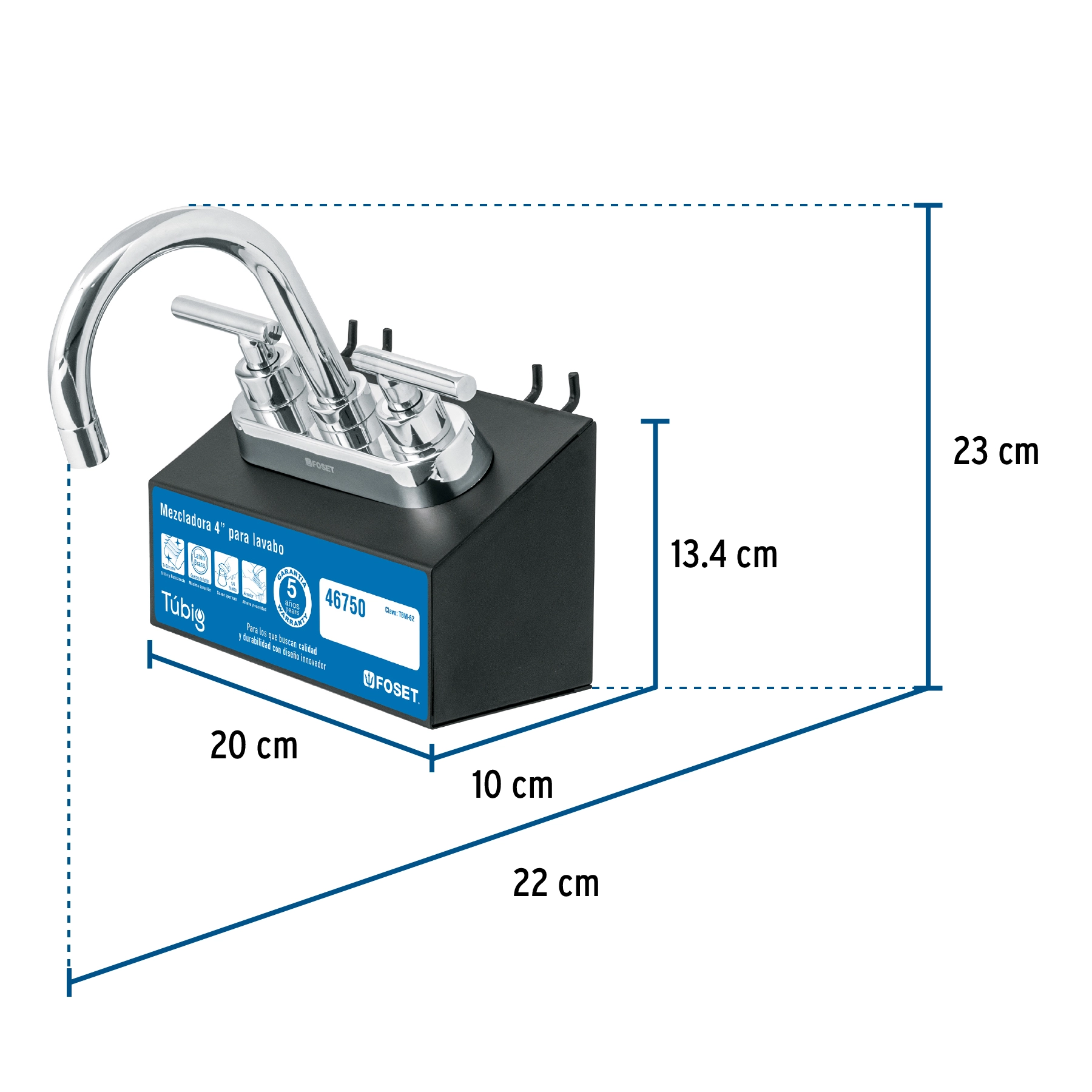 Exhibidor con mezcladora TBM-62, FOSET
