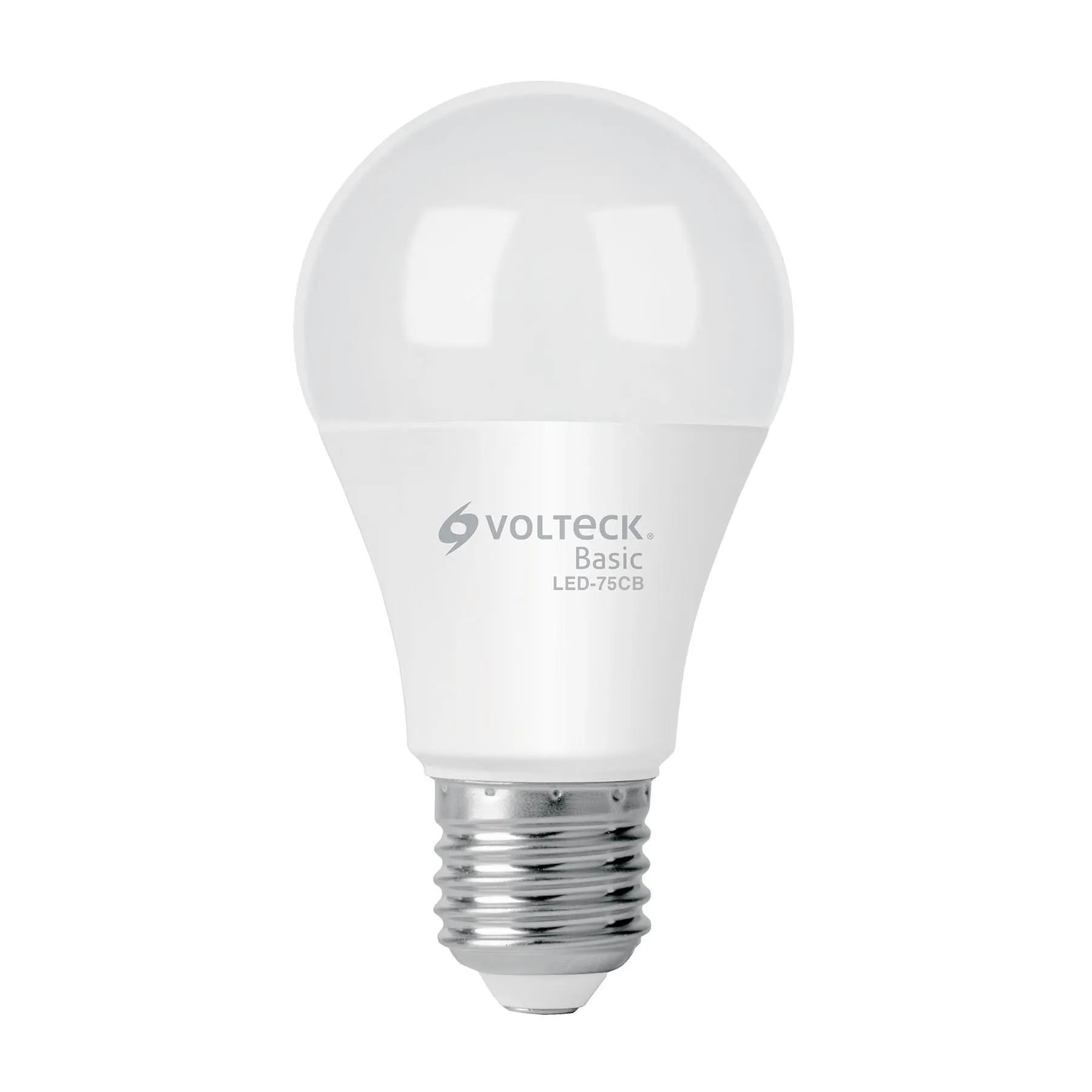 Foco LED 10W (75W) A19, 3000K blanca cálida, 950 lm, BASIC