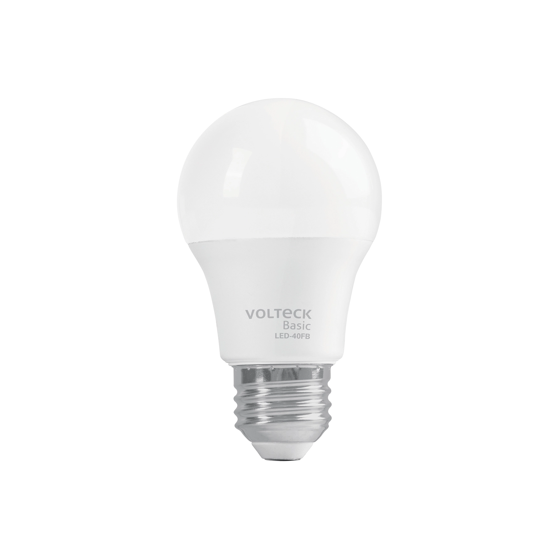 Foco LED 6W (40W) A19, 6500K blanca fría, 570 lm, BASIC
