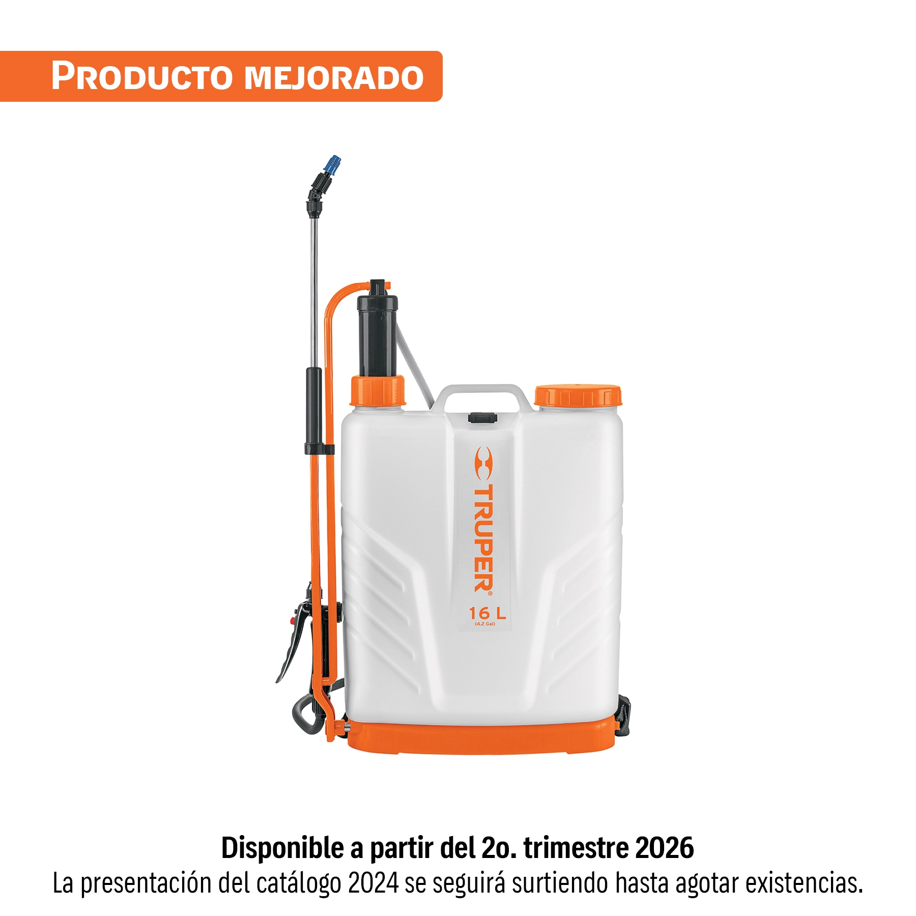 Fumigador de 16 L manual de mochila, TRUPER