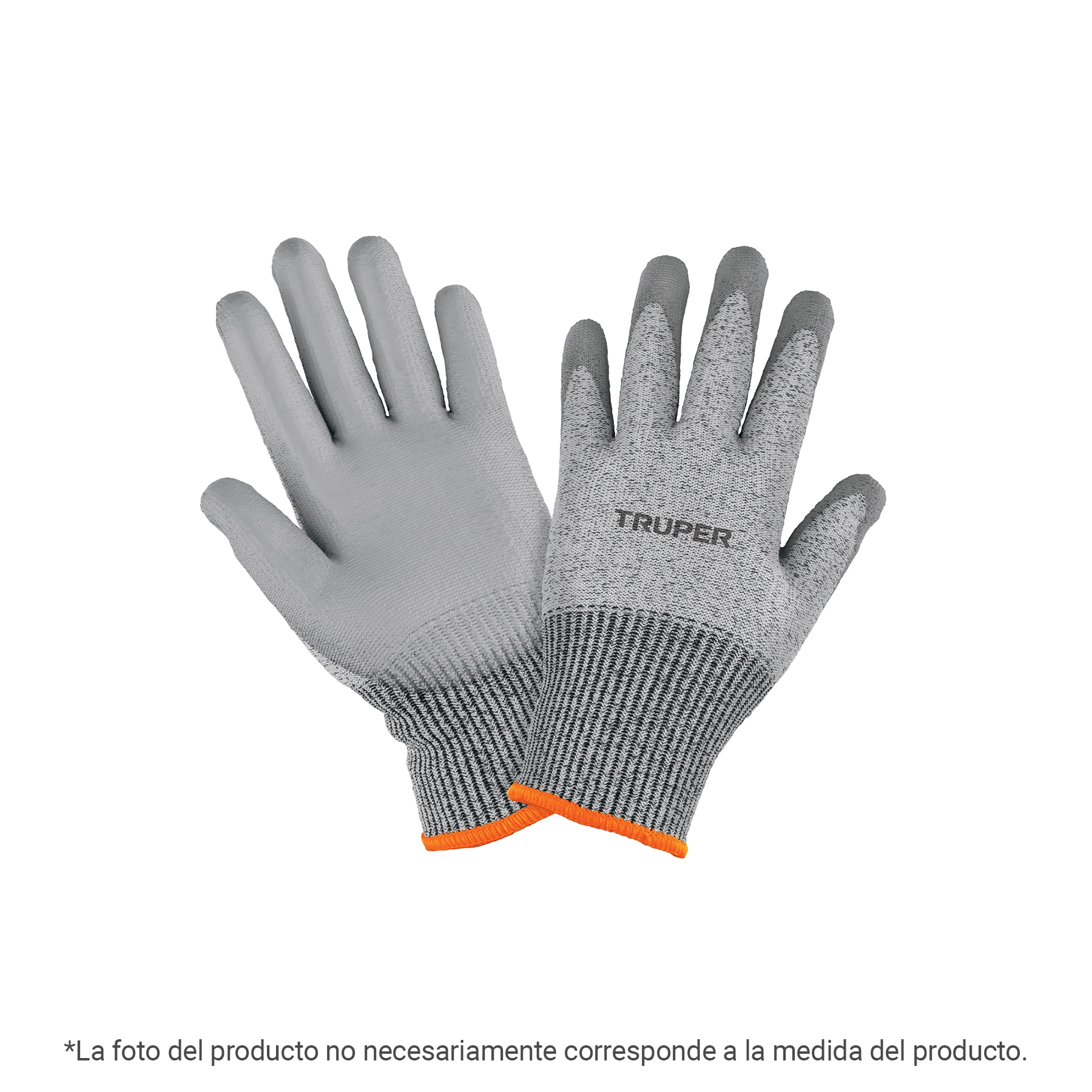 Guante Anticorte NV5 recubrimiento de poliuretano, M, TRUPER