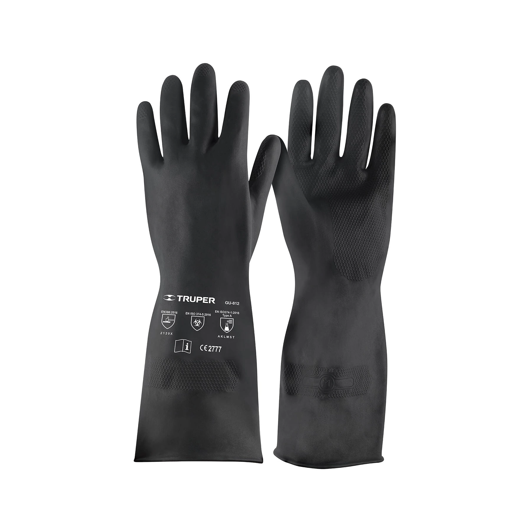 Guantes de neopreno p/manejo de químicos, XG, TRUPER