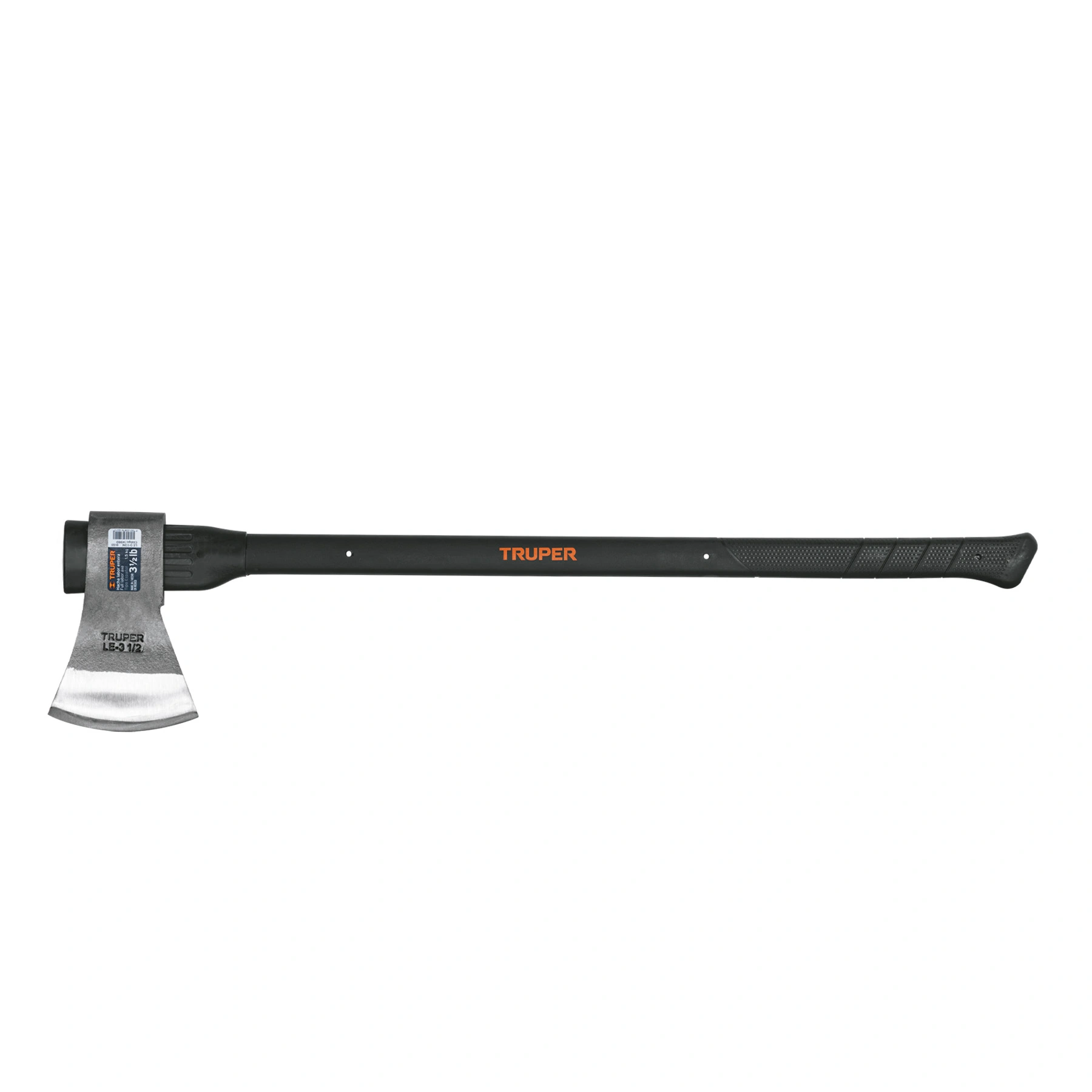 Hacha labor entera 3-1/2 lb, mango de fibra de vidrio 36'