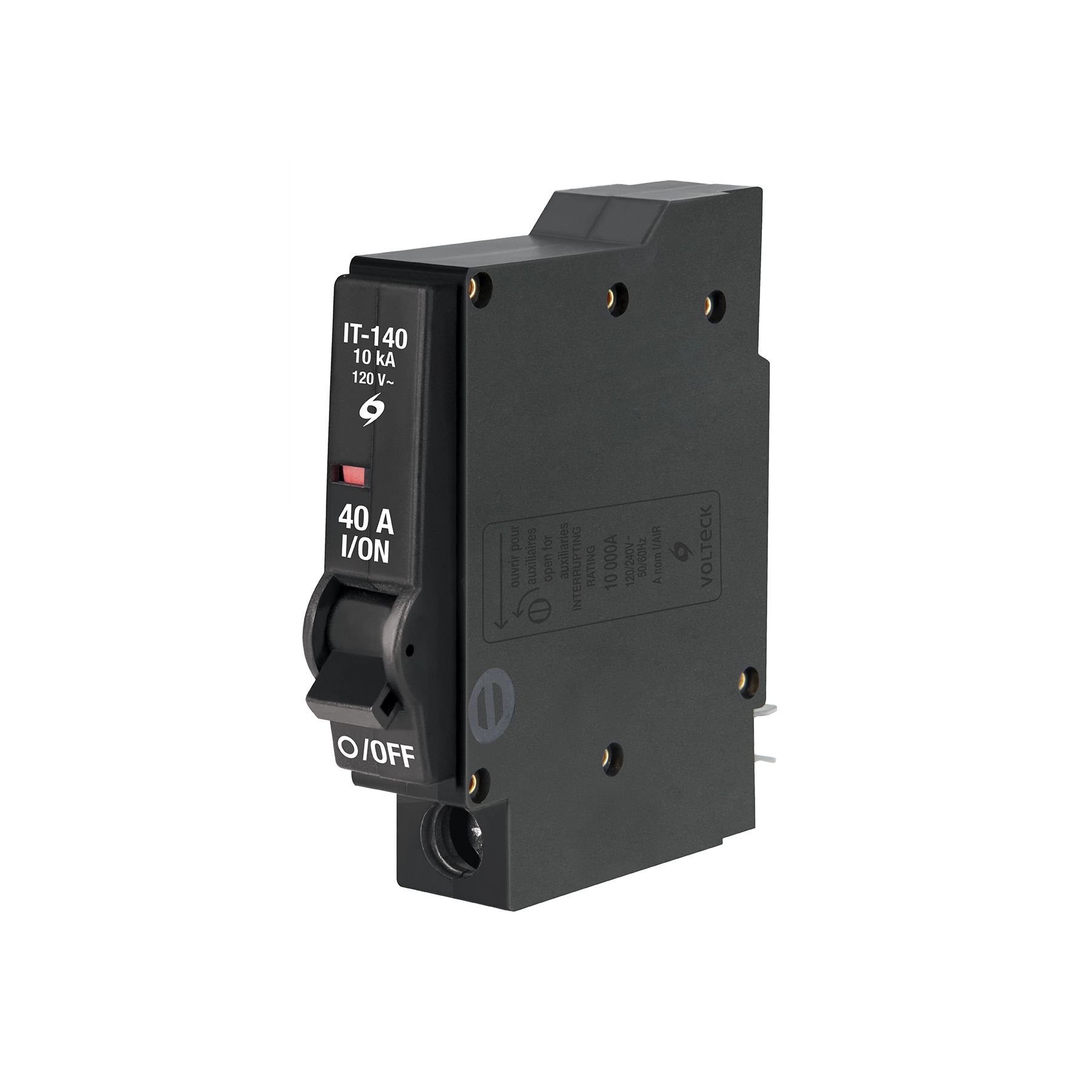 Interruptor de 1 polo 40A, enchufable, a granel, VOLTECK