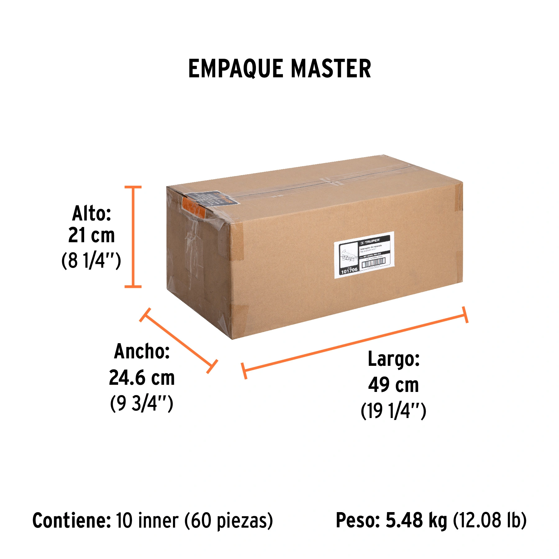 Interruptor de repuesto para ESMA-9N4-N2, TRUPER
