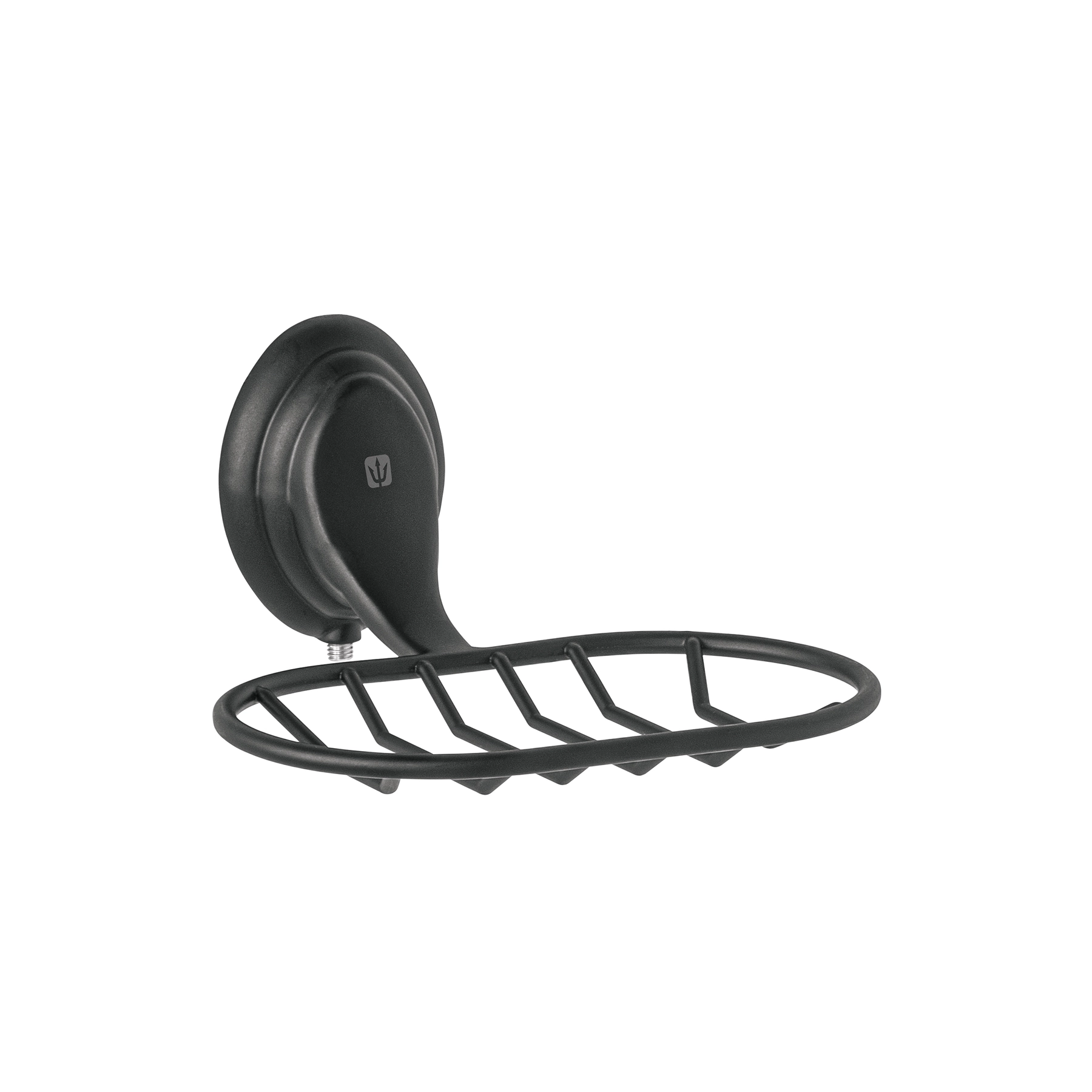Jabonera de rejilla, negro, FOSET AQUA