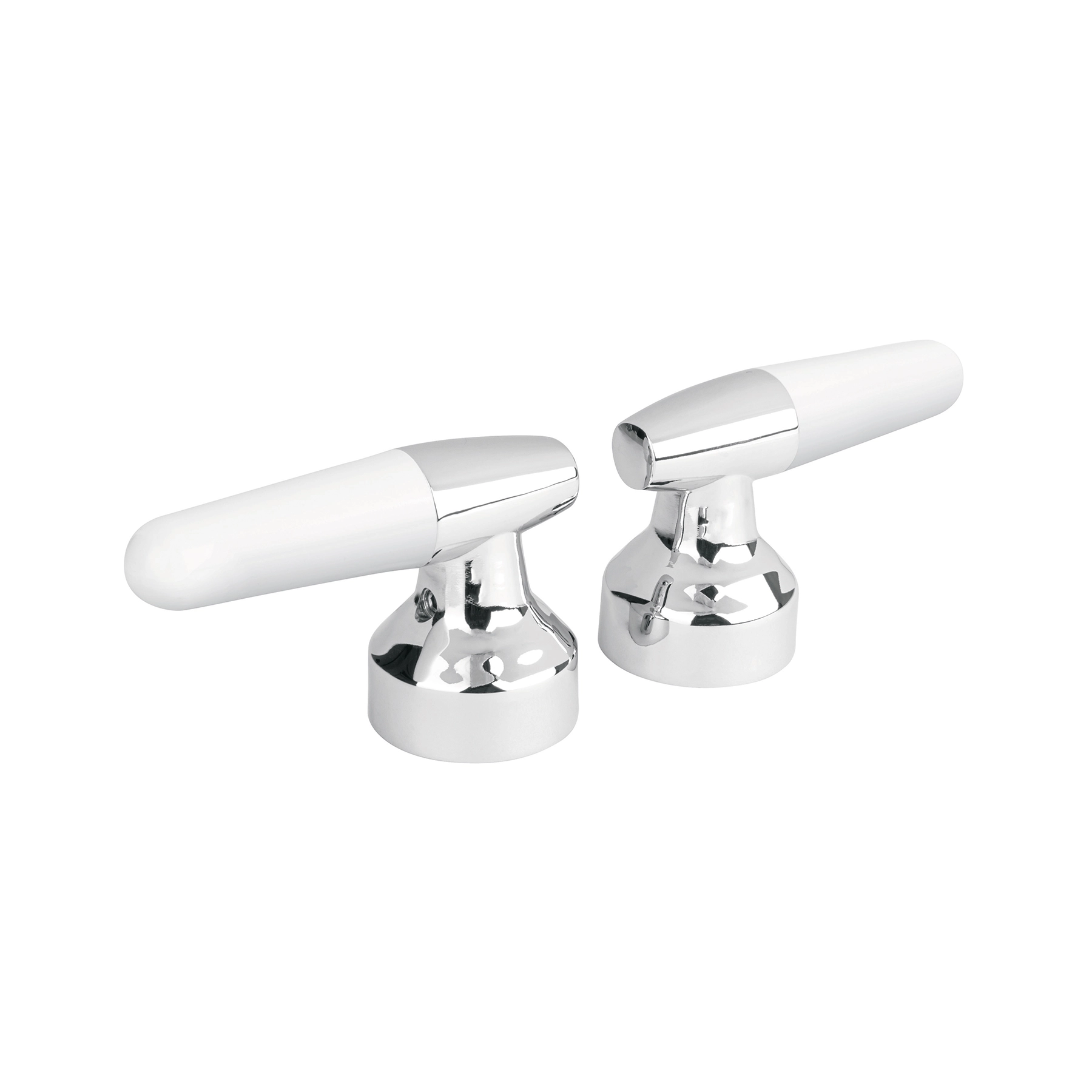 Juego de manerales cono p/lavabo-fregadero, cromo, BASIC