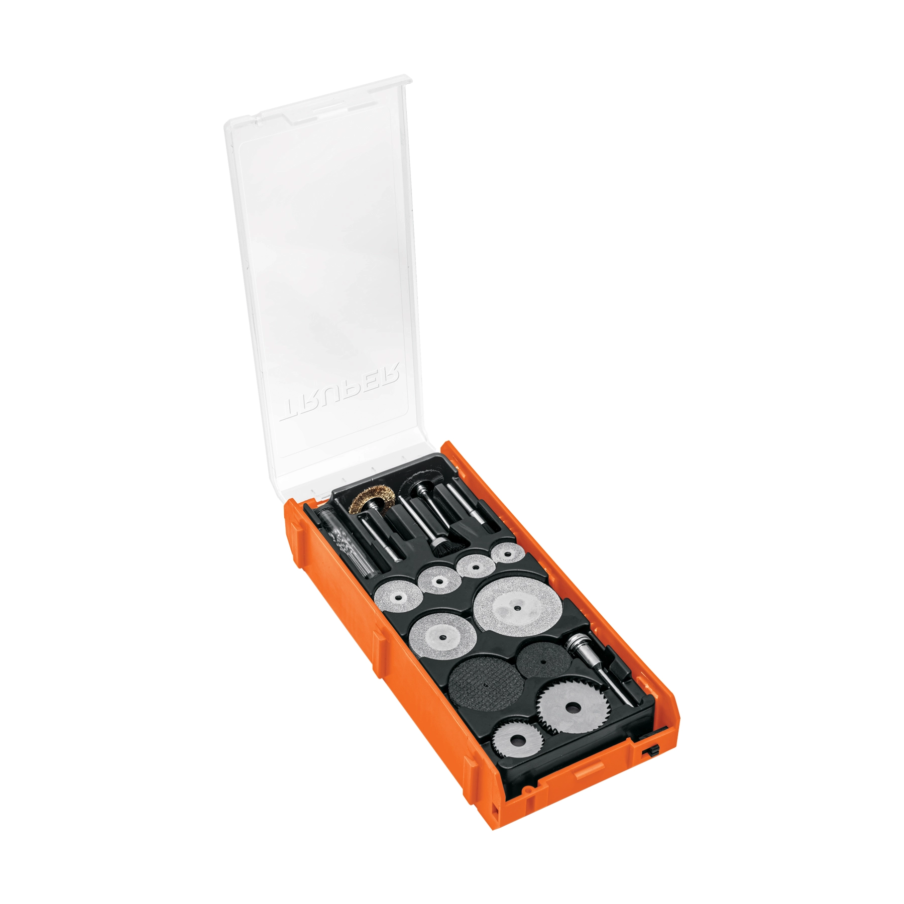 Kit de accesorios para herramienta rotativa, 51 pzas, TRUPER