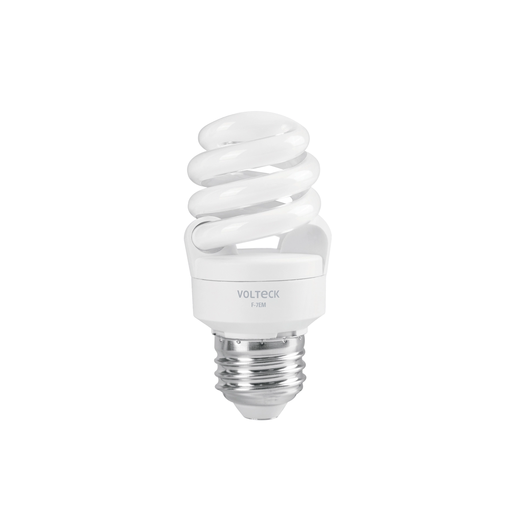 Lámpara espiral mini T2 7 W luz de día en blíster, VOLTECK