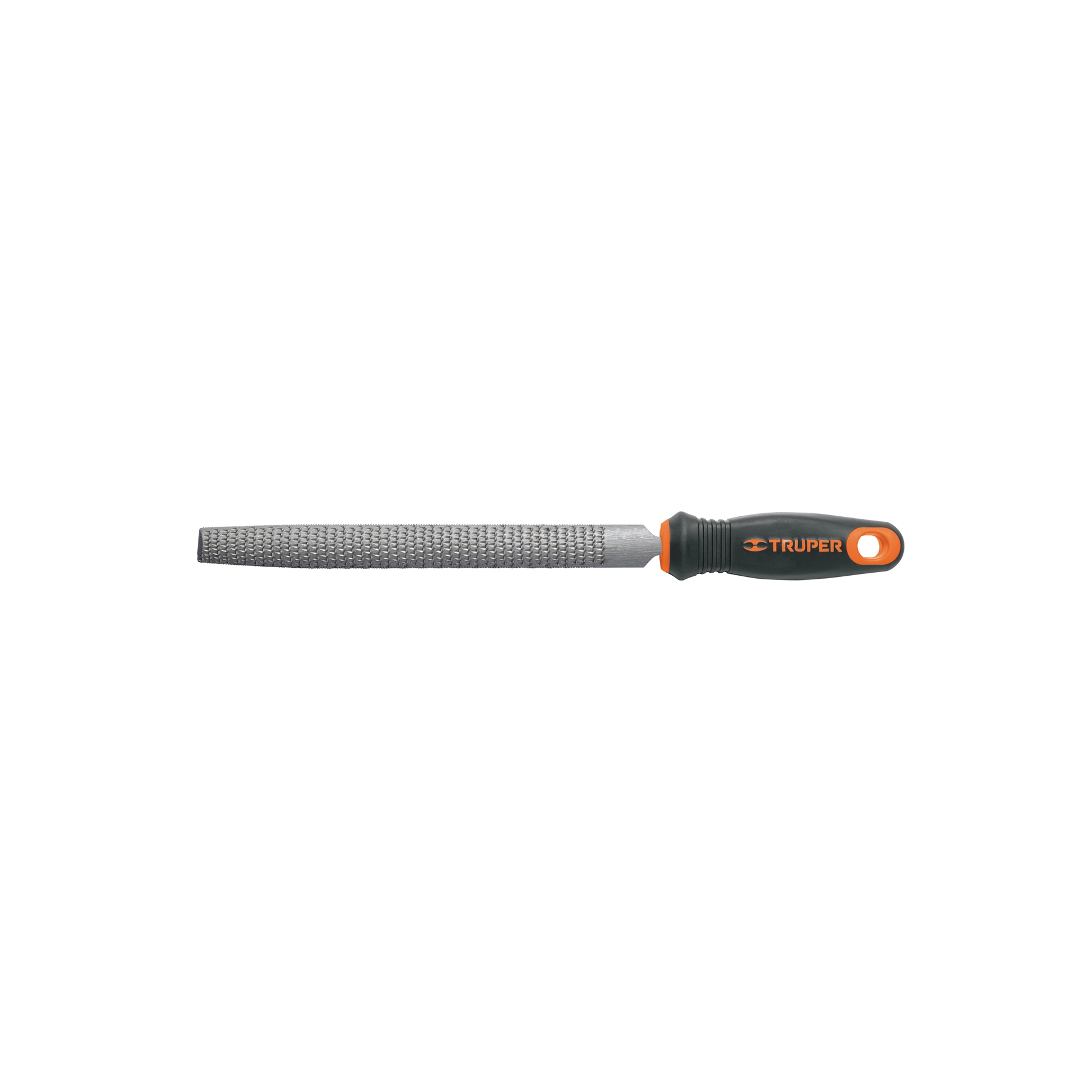 Lima escofina 8' con mango Comfort Grip, TRUPER