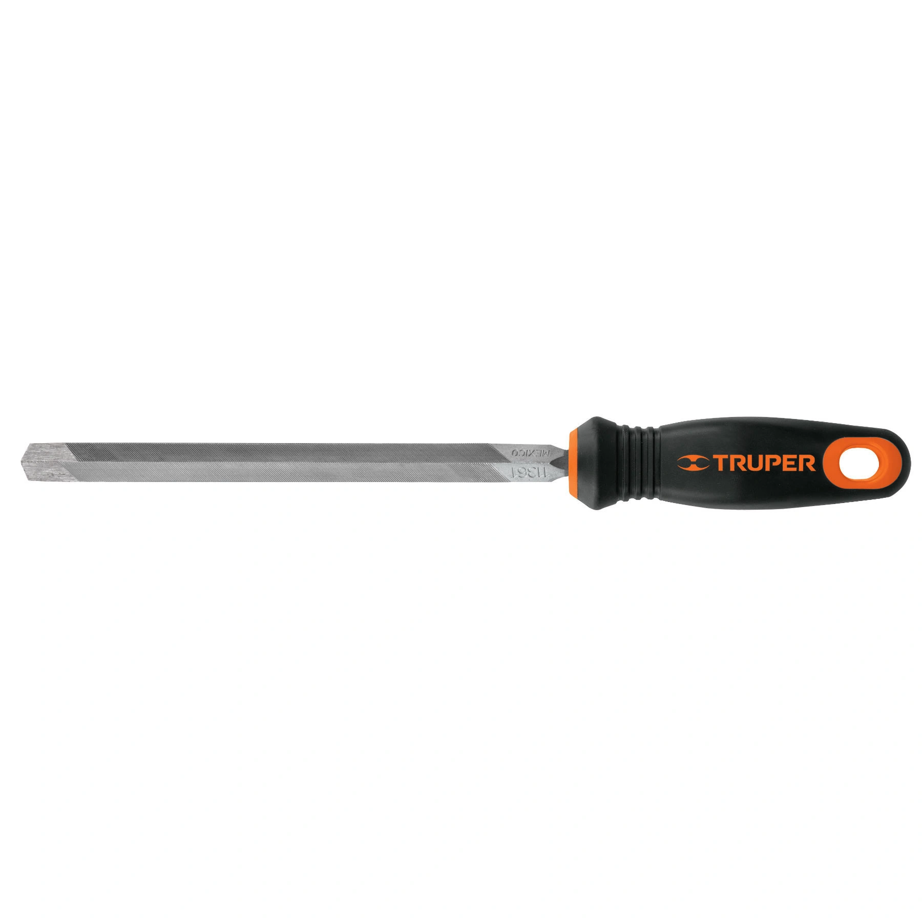 Lima triángulo pesado 8' 32 dpp, mango Comfort Grip, TRUPER