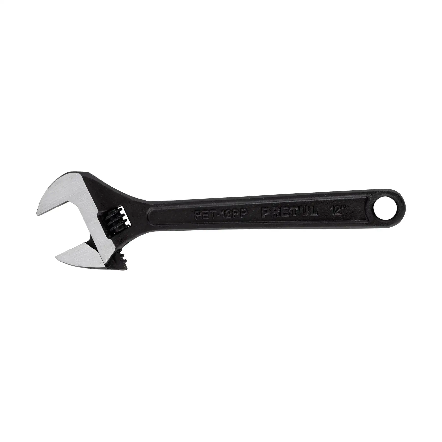 Llave ajustable (perico) 12' pavonada, PRETUL