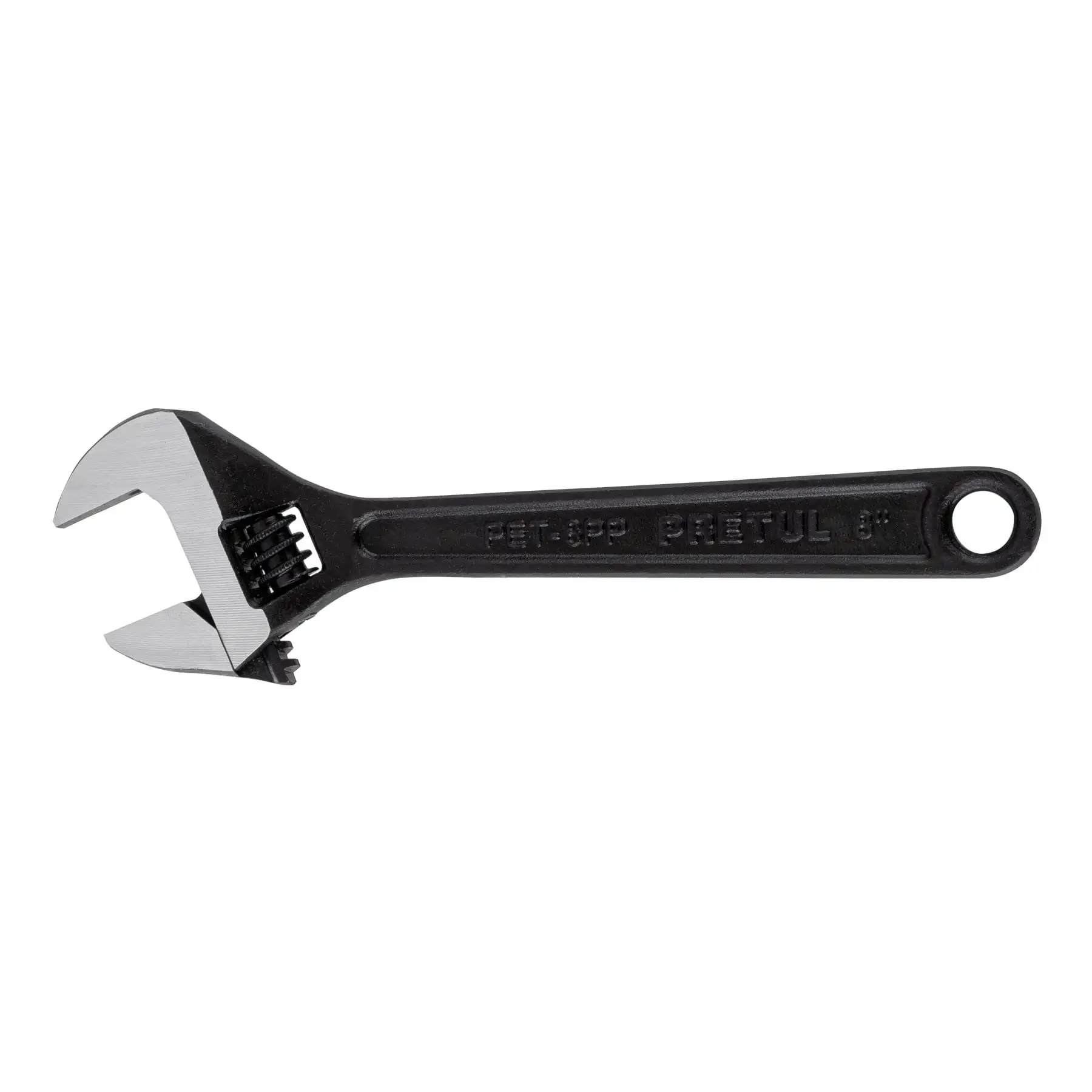 Llave ajustable (perico) 8' pavonada, PRETUL