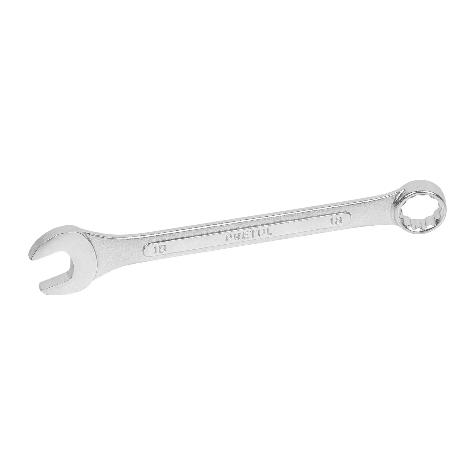 Llave combinada 18 mm x 220 mm de largo, PRETUL