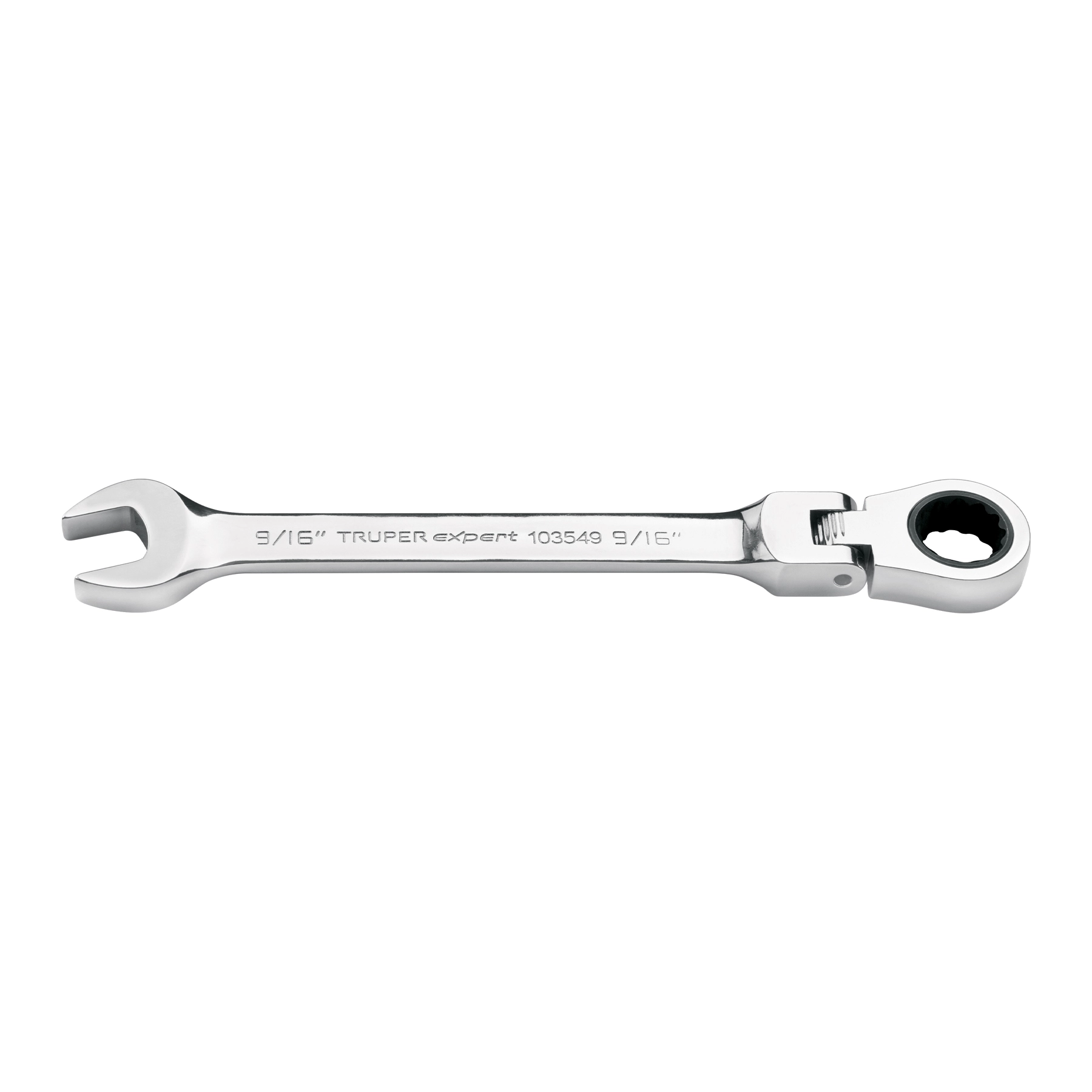Llave combinada con matraca 9/16' flexible, EXPERT