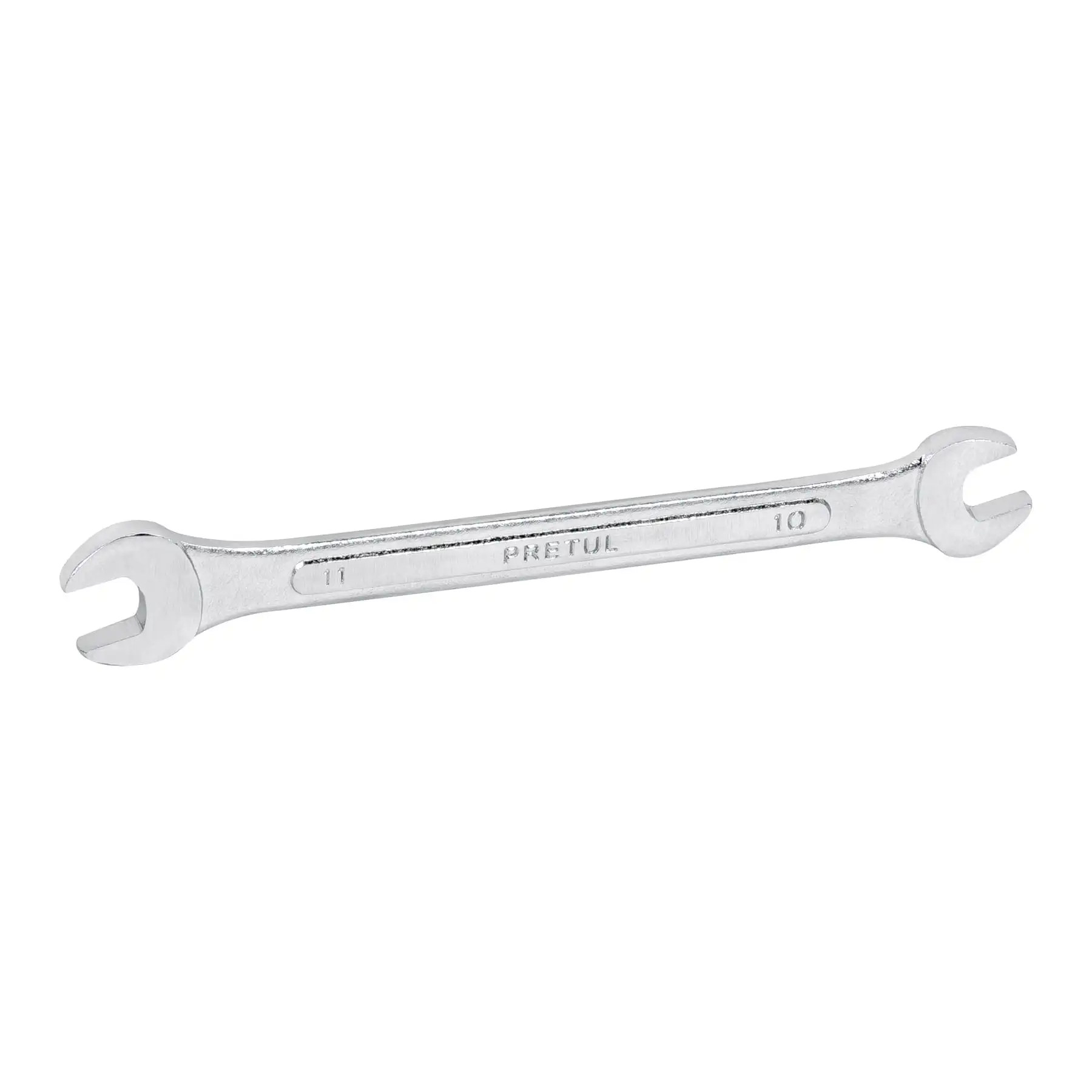 Llave española 10 x 11 mm x 157 mm de largo, PRETUL