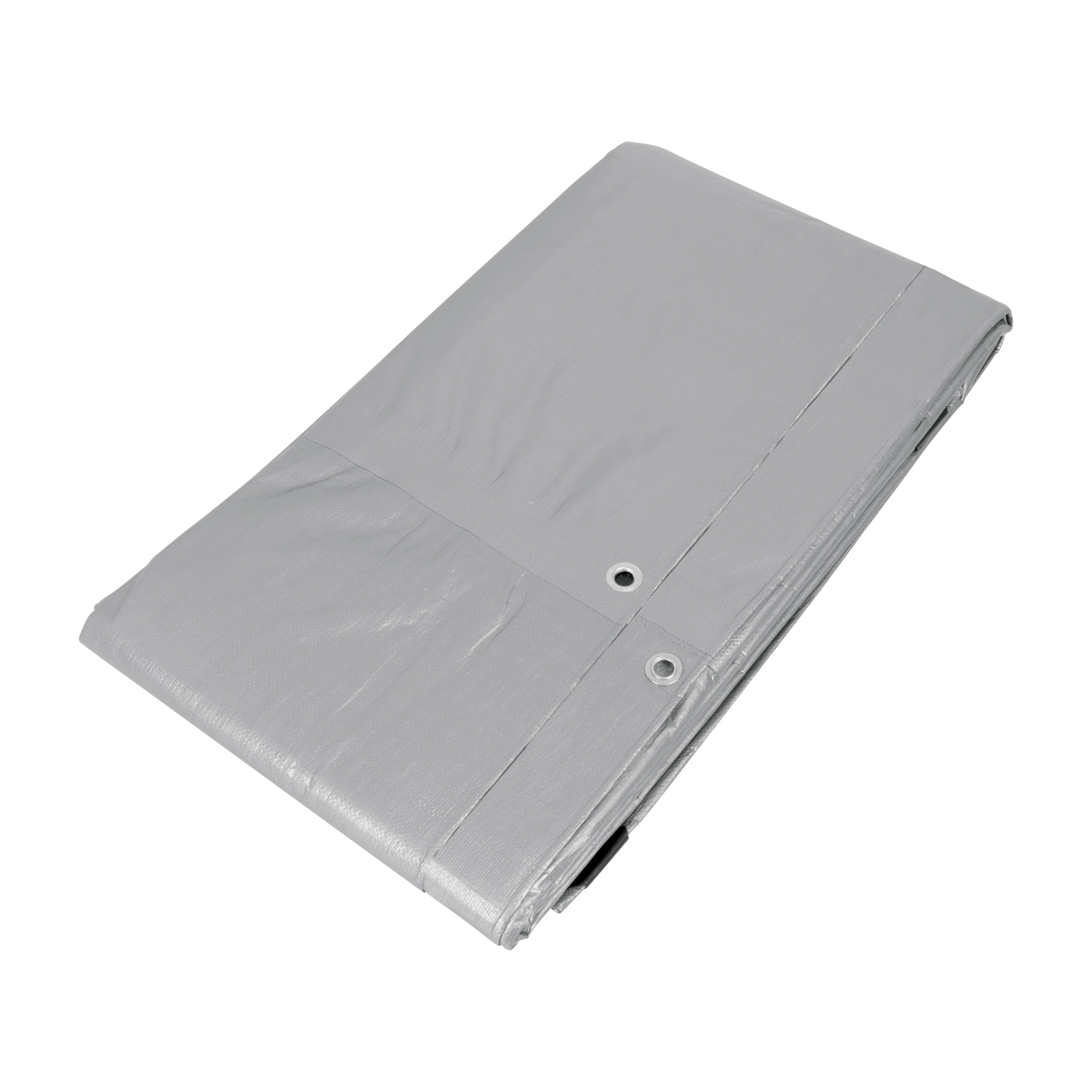Lona de polietileno reforzada 3 x 6 m, gris, 180g/m2, TRUPER