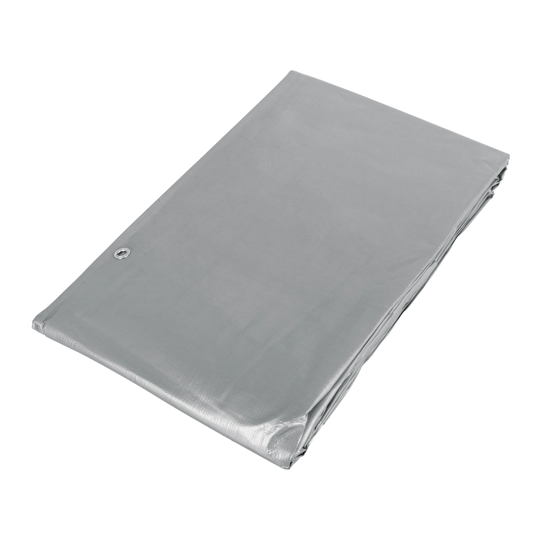 Lona de polietileno reforzada 4 x 6 m, gris, 180g/m2, TRUPER