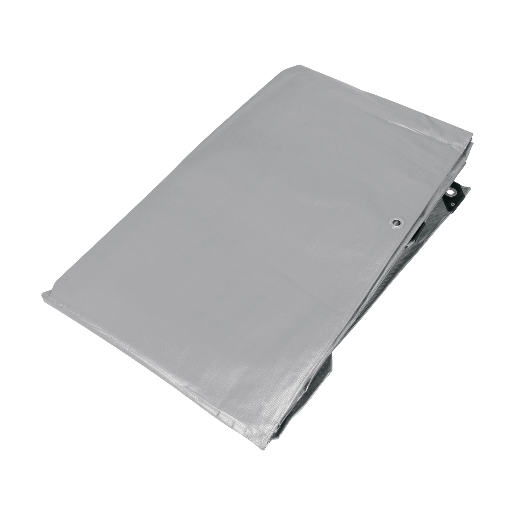 Lona de polietileno reforzada 4 x 7 m, gris, 180g/m2, TRUPER
