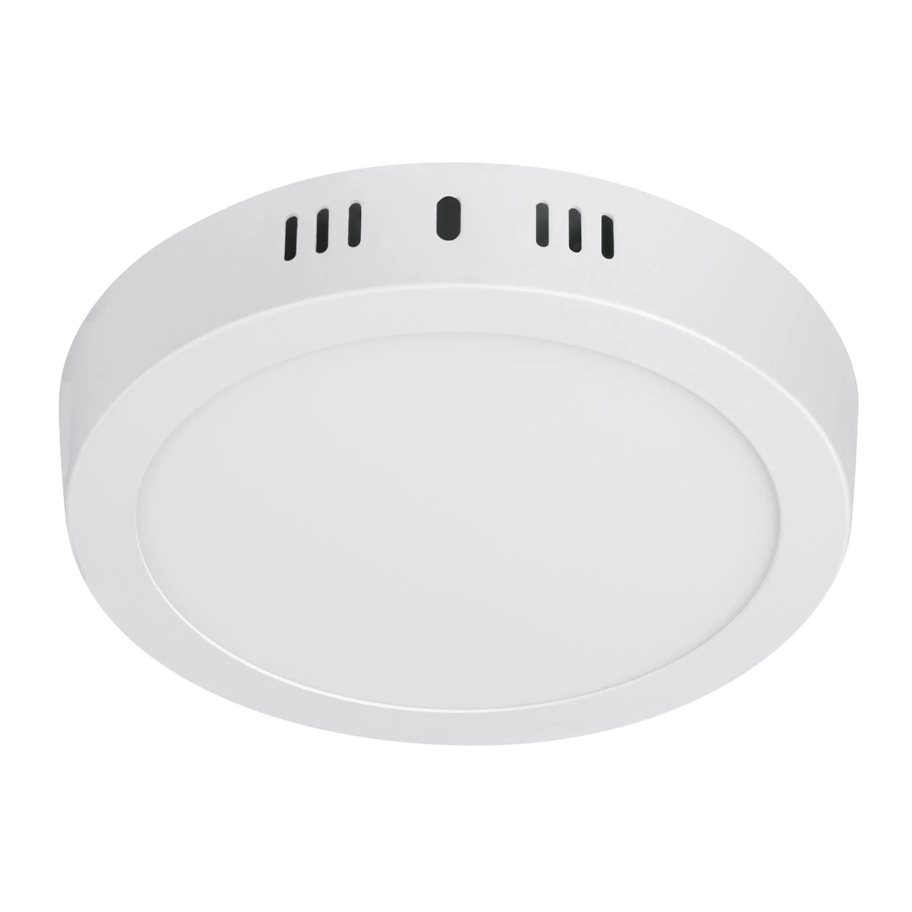 Luminario LED plafón 12W 6500K, redondo, blanco, VOLTECK
