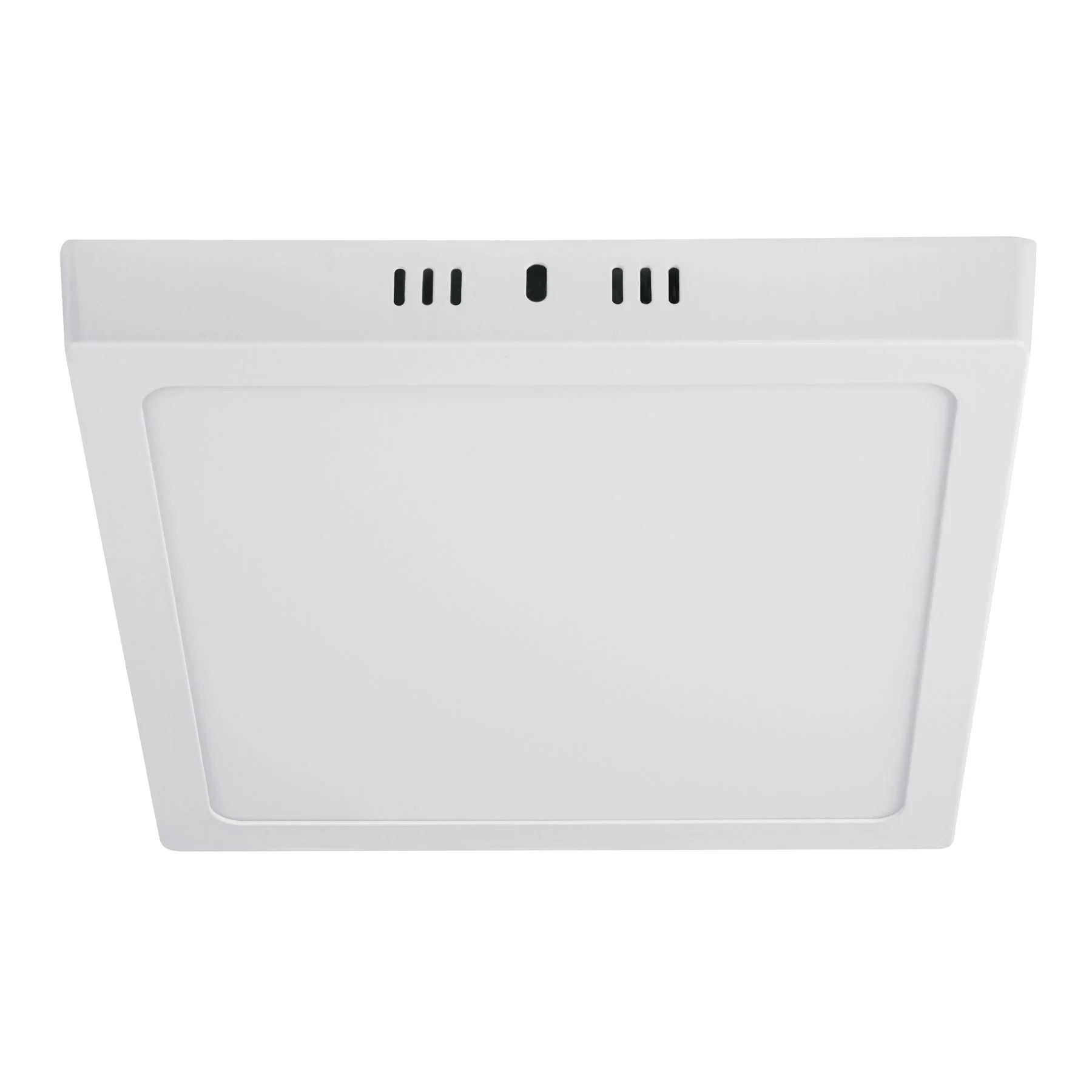 Luminario LED plafón 18W 6500K, cuadrado, blanco, VOLTECK