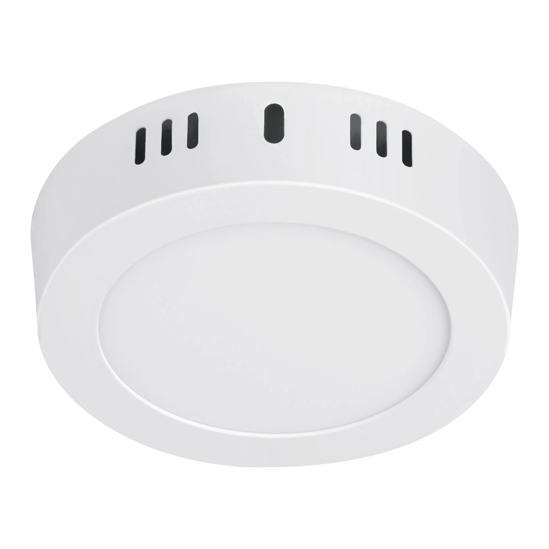 Luminario LED plafón 6W 6500K, redondo, blanco, VOLTECK