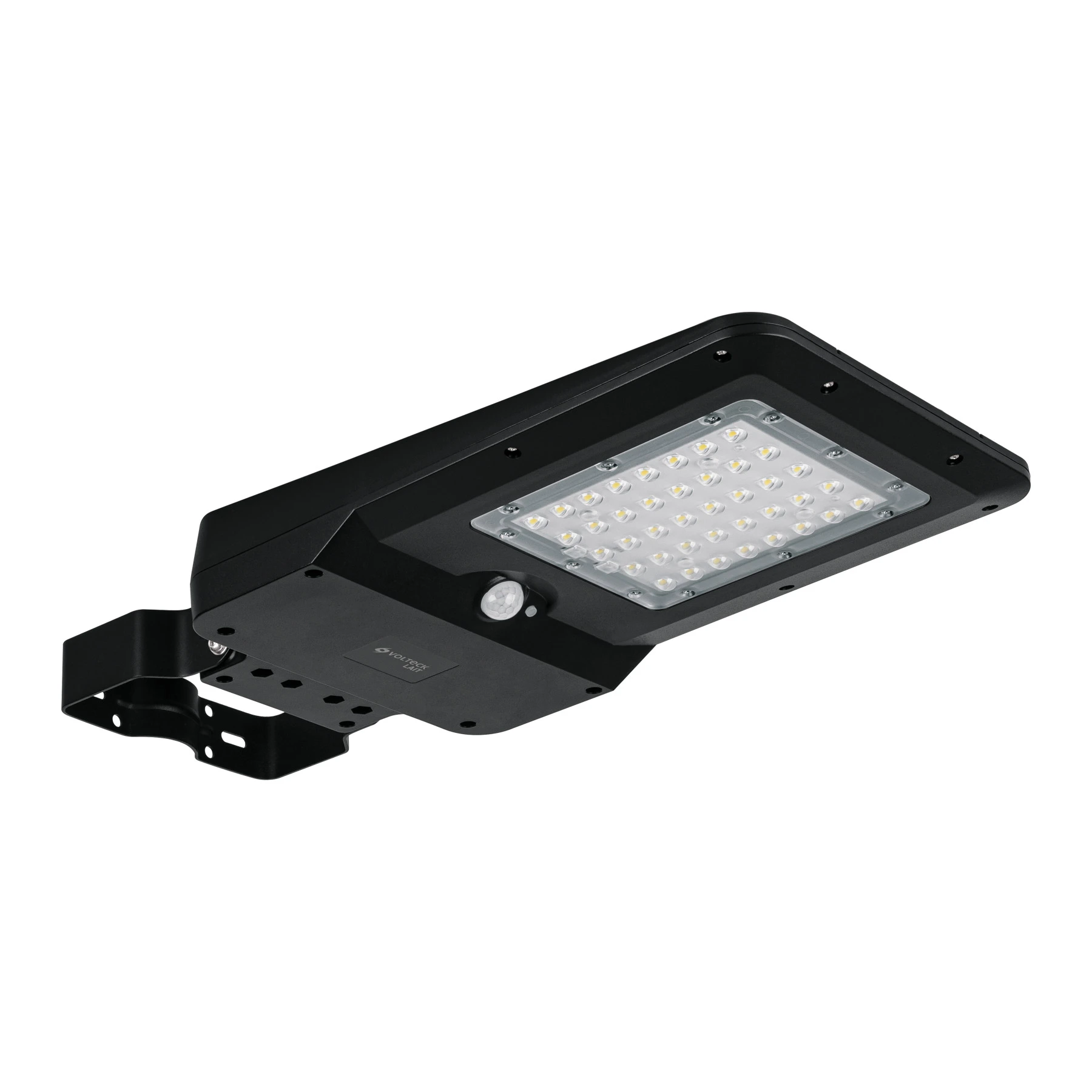 Luminario suburbano solar LED 15 W 6500 K con sensor de luz