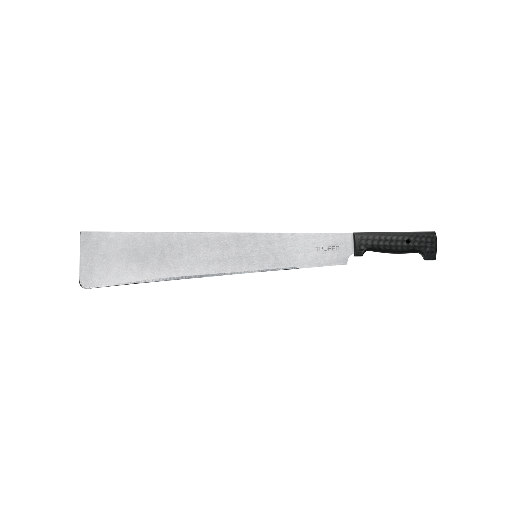 Machete punta recta 18', cacha inyectada, TRUPER