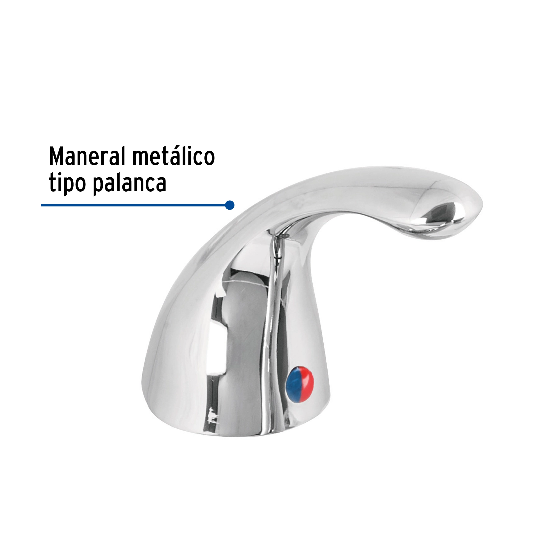 Maneral palanca para monomando lavabo AEM-44, cromo, AERO
