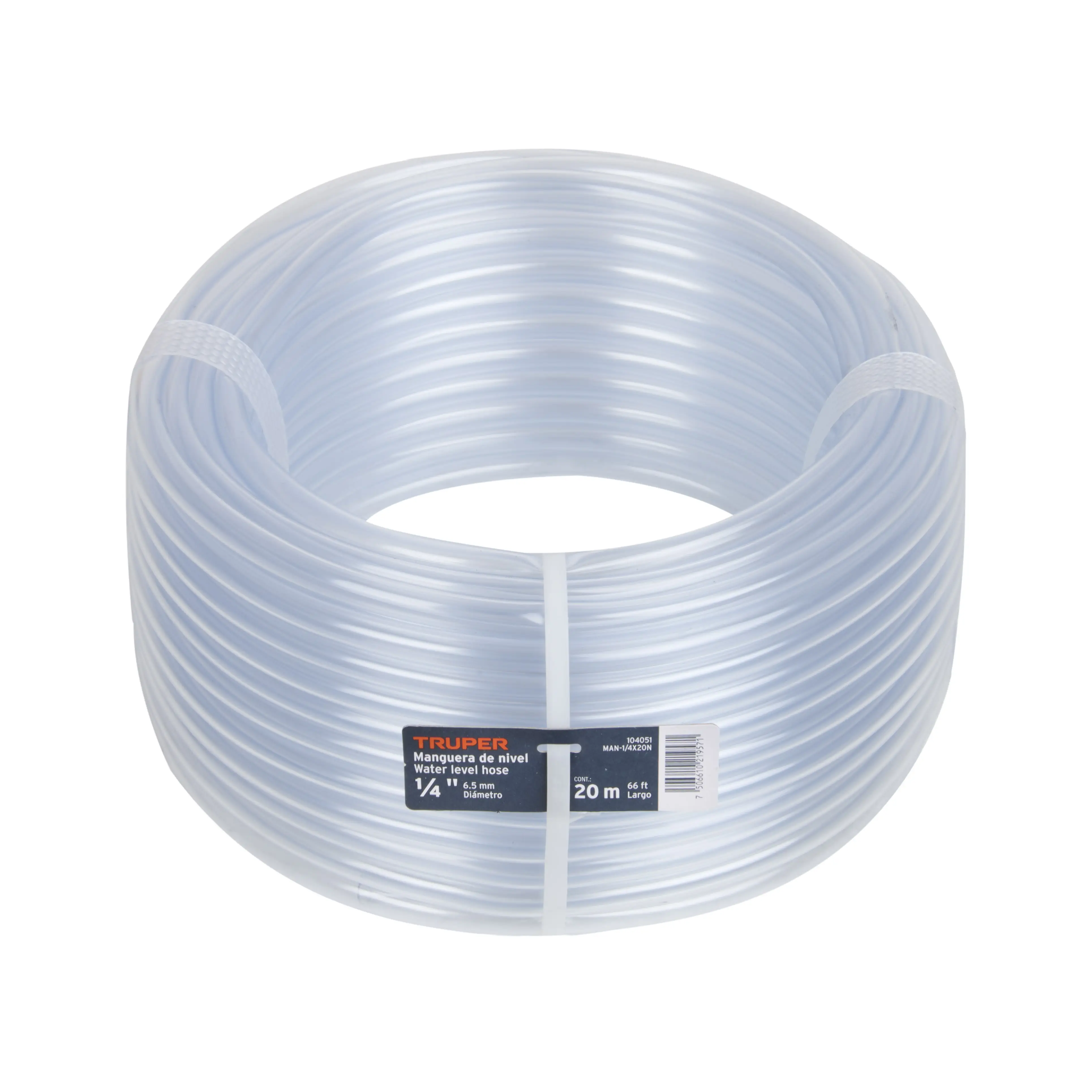 Manguera de Nivel, 1/4', rollo de 20m, TRUPER