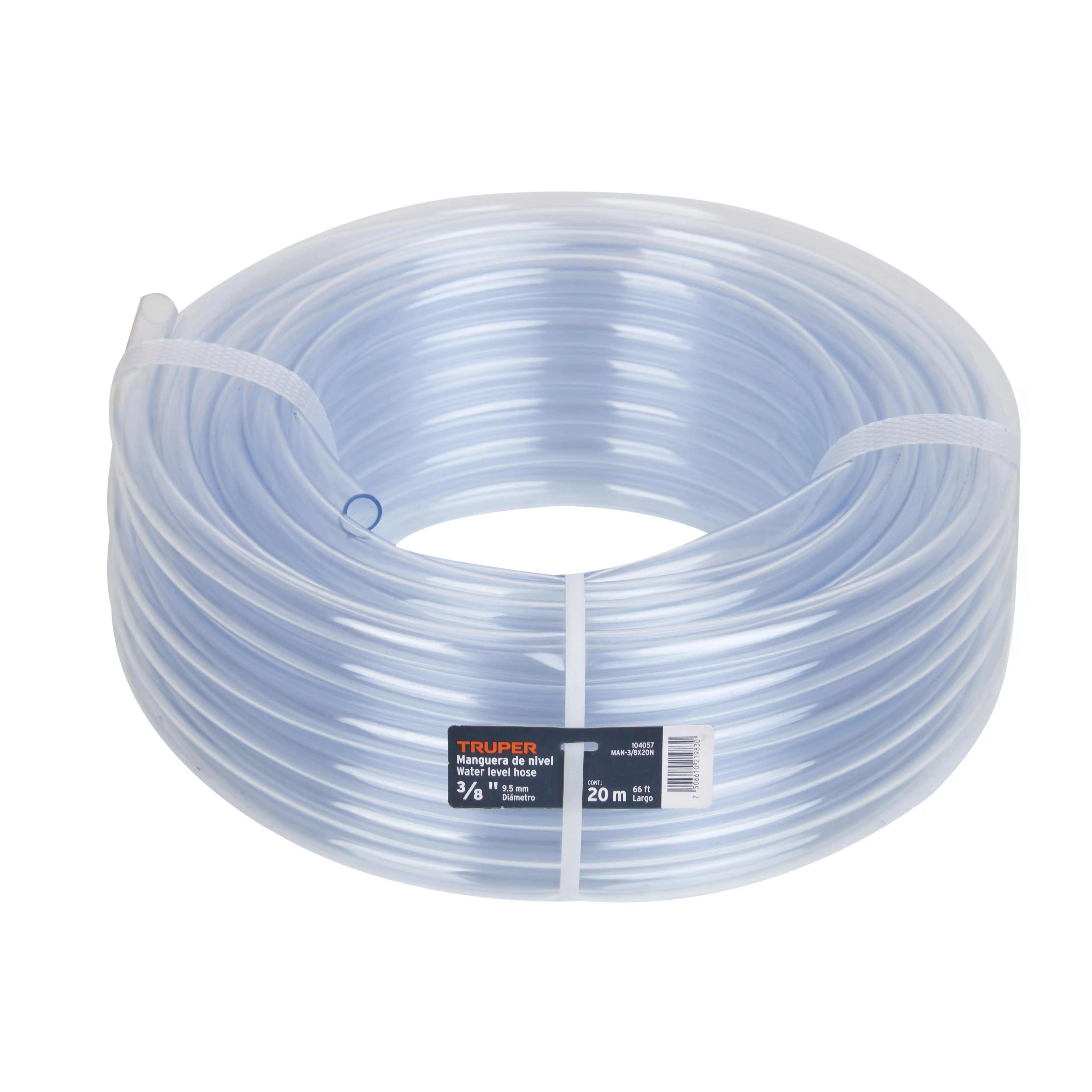 Manguera de Nivel, 3/8', rollo de 20m, TRUPER