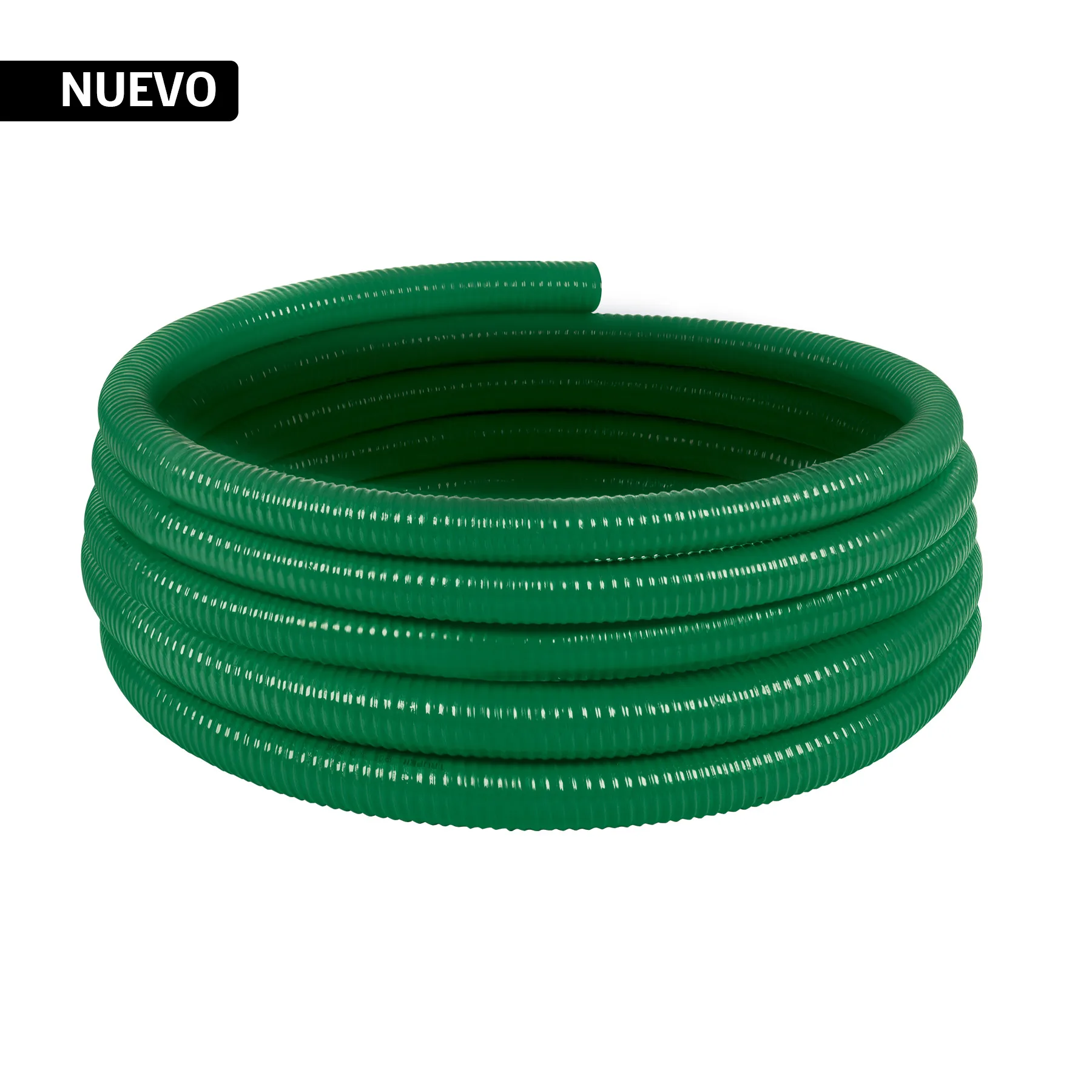 Manguera de succión y descarga 1.5' para motobomba,rollo 30m