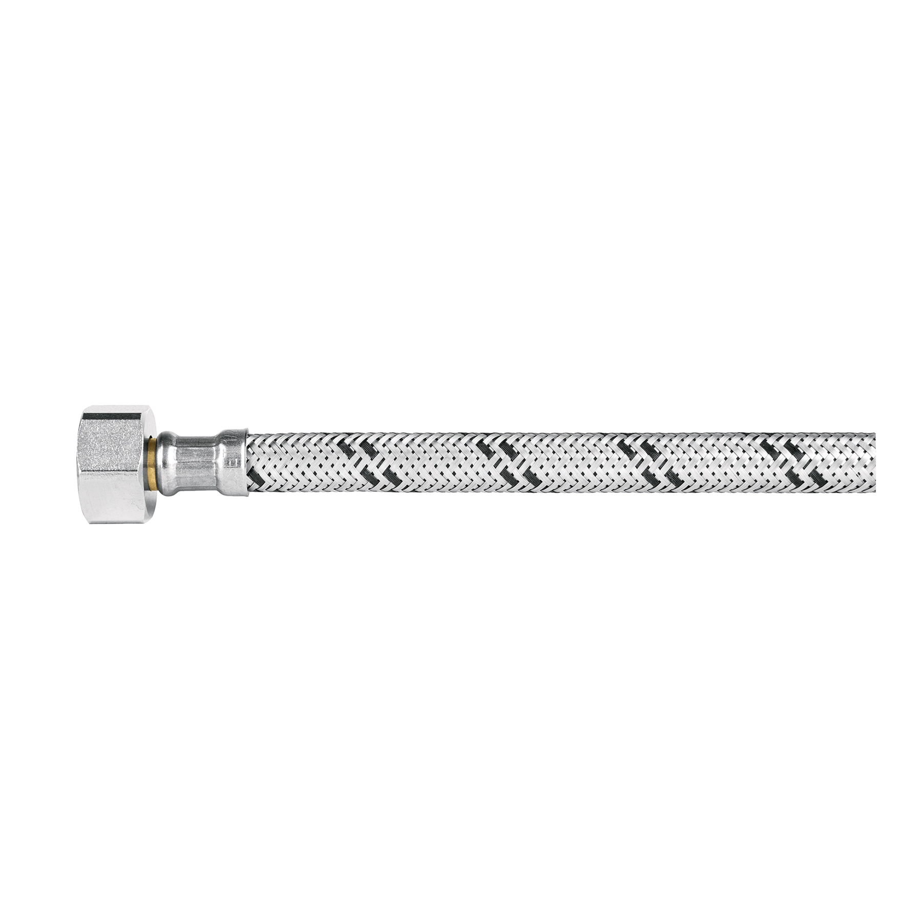 Manguera p/WC, acero inox, 1/2'x7/8', 35 cm