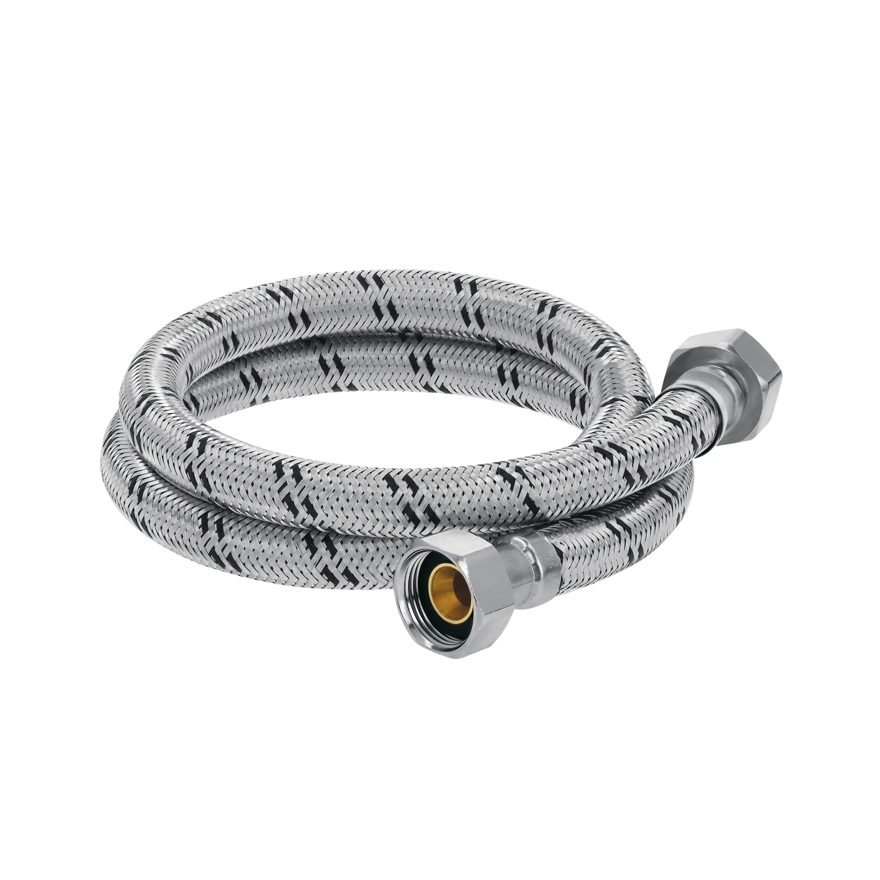 Manguera para boiler, acero inox. 3/4'H x 3/4'H, 100 cm