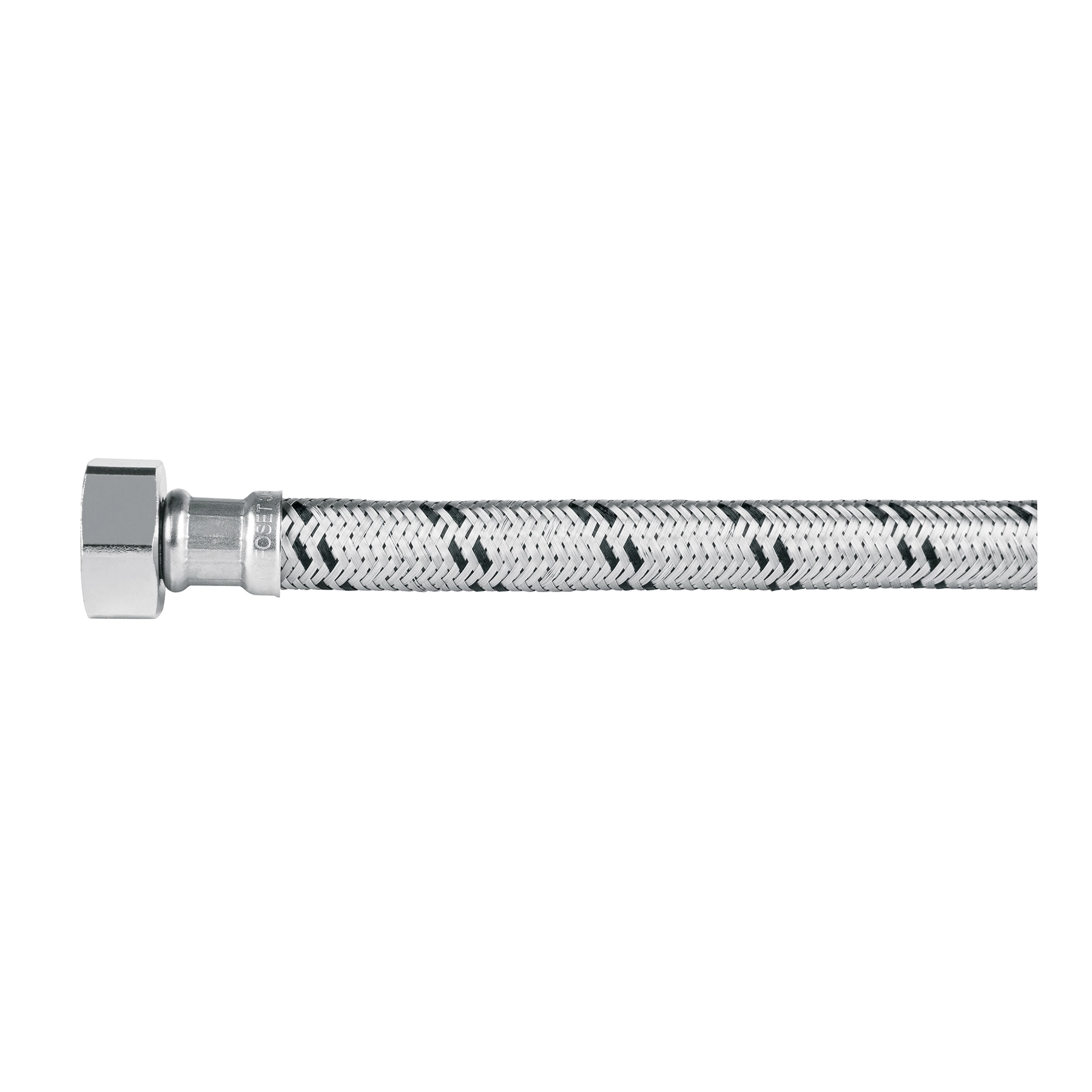 Manguera para boiler, acero inox. 3/4'H x 3/4'H, 60 cm