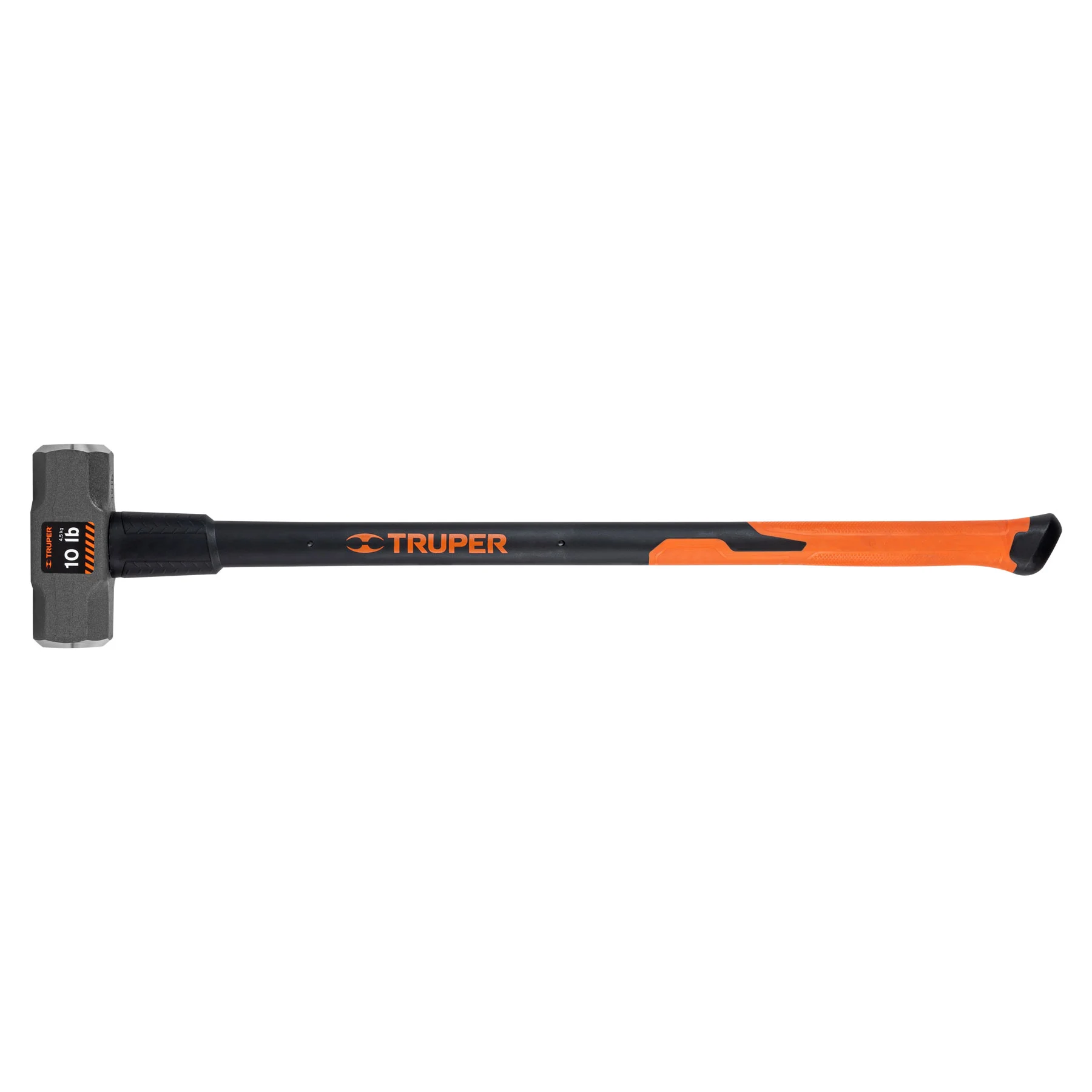 Marro octagonal 10 lb, mango fibra de vidrio 36', TRUPER