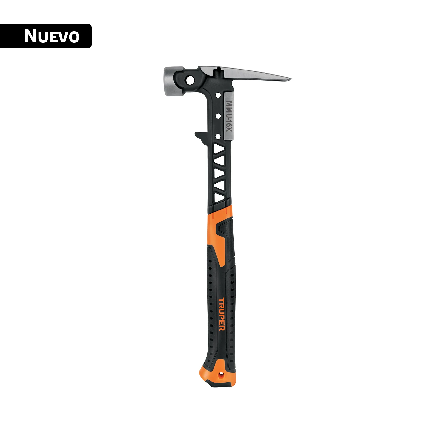 Martillo multifuncional, forjado, 16 oz uña recta, EXPERT