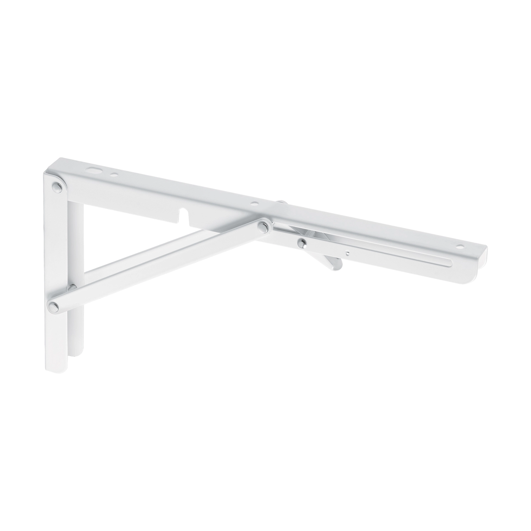 Ménsula plegable de acero blanca 6' x 12', FIERO
