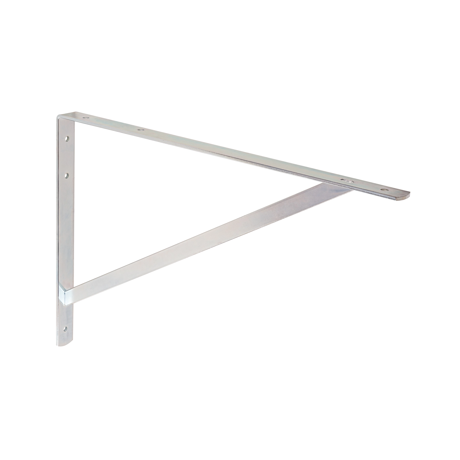 Ménsula reforzada de acero, galvanizada, 13 x 20', FIERO
