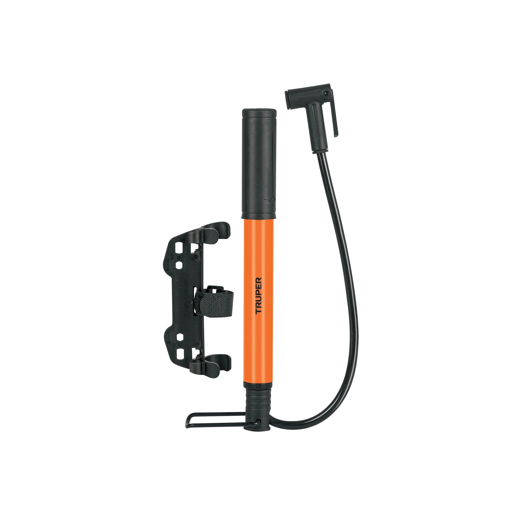 Mini bomba manual para bicicleta, 60 PSI, TRUPER